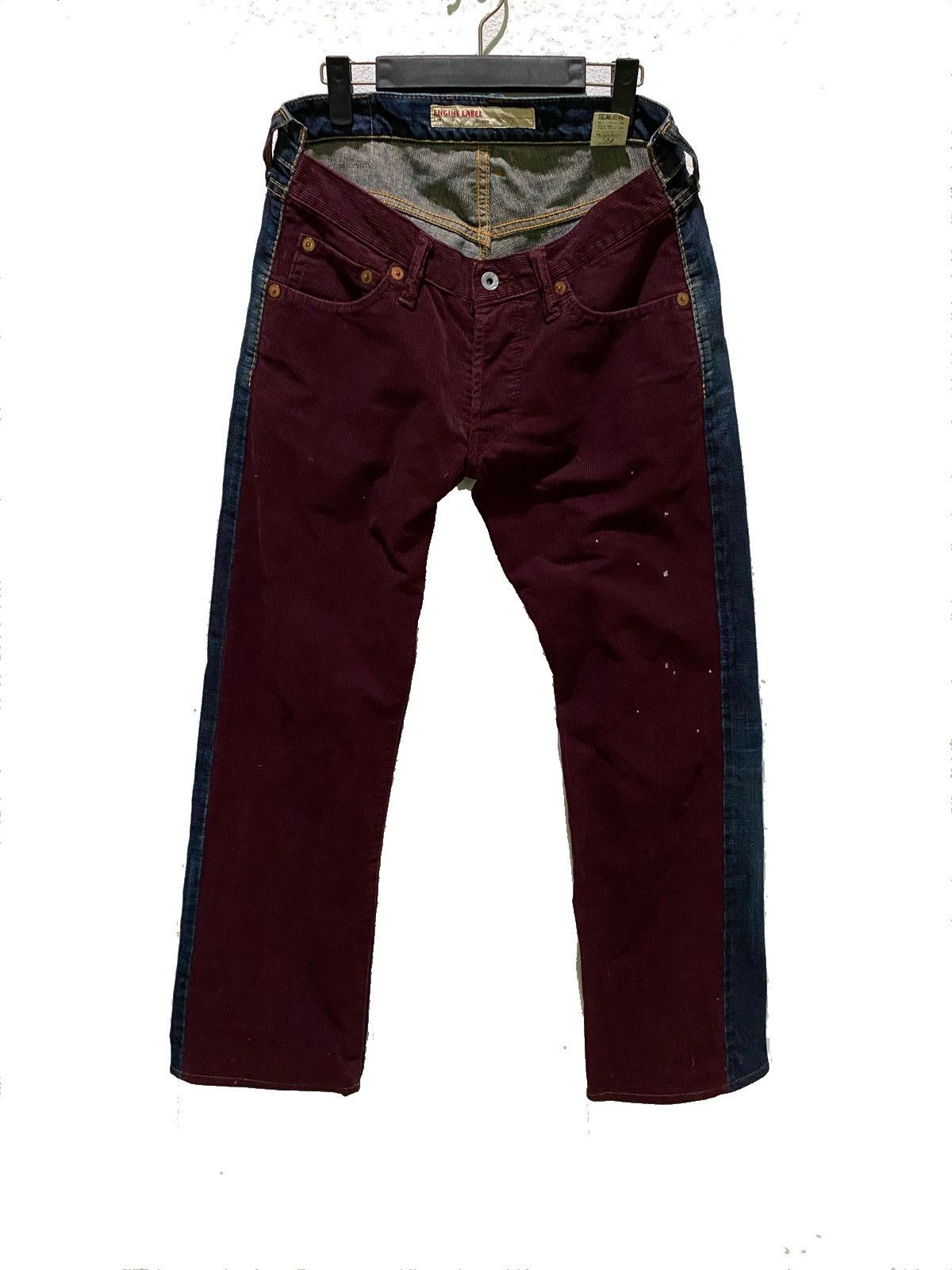 JAPAN BRAND ENGINE LABEL CORDUROY AND JEANS KAPITAL STYLE