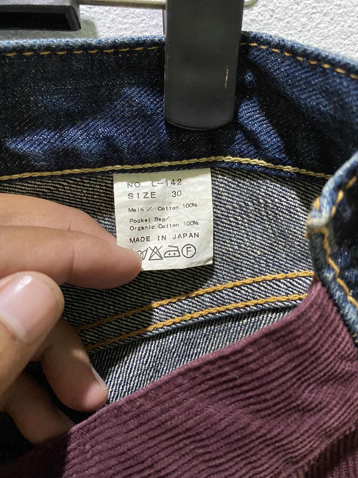 Japanese Brand JAPAN BRAND ENGINE LABEL CORDUROY AND JEANS KAPITAL STYLE Size US 32 / EU 48 - 6 Thumbnail