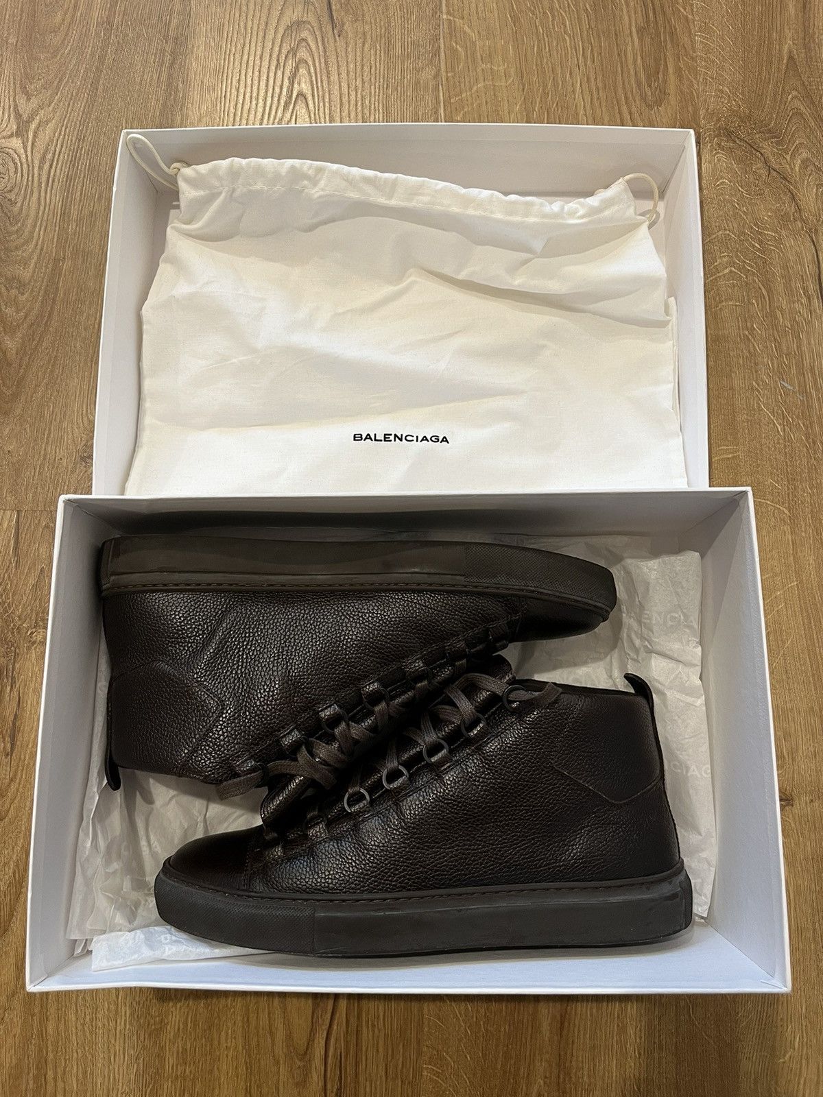 Balenciaga Arena High Top sz 42 Grailed