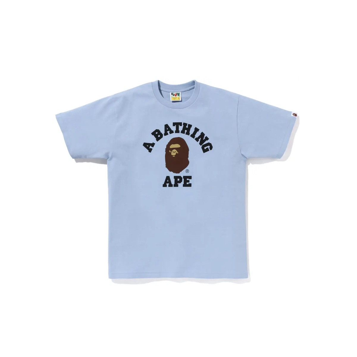Bape BAPE Pigment College Tee Sax Size US L / EU 52-54 / 3 - 1 Thumbnail