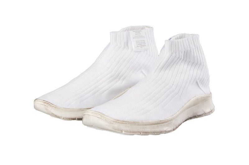 Maison Margiela Maison Margiela Sock Sneakers Size 10 43 White Knit Size US 10 / EU 43 - 18 Thumbnail