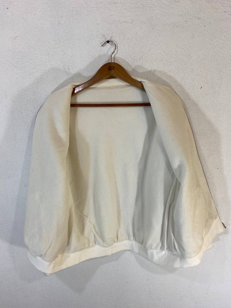 Adidas Adidas Trefoil White sherpa jacket Size US M / EU 48-50 / 2 - 3 Thumbnail