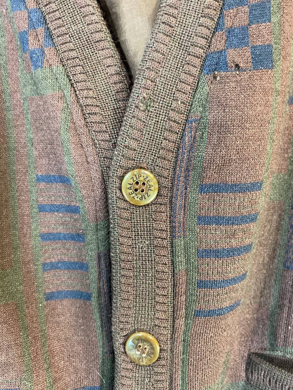 Japanese Brand Vintage Japanese Brand Wool Vest Nice Design Size US M / EU 48-50 / 2 - 3 Thumbnail
