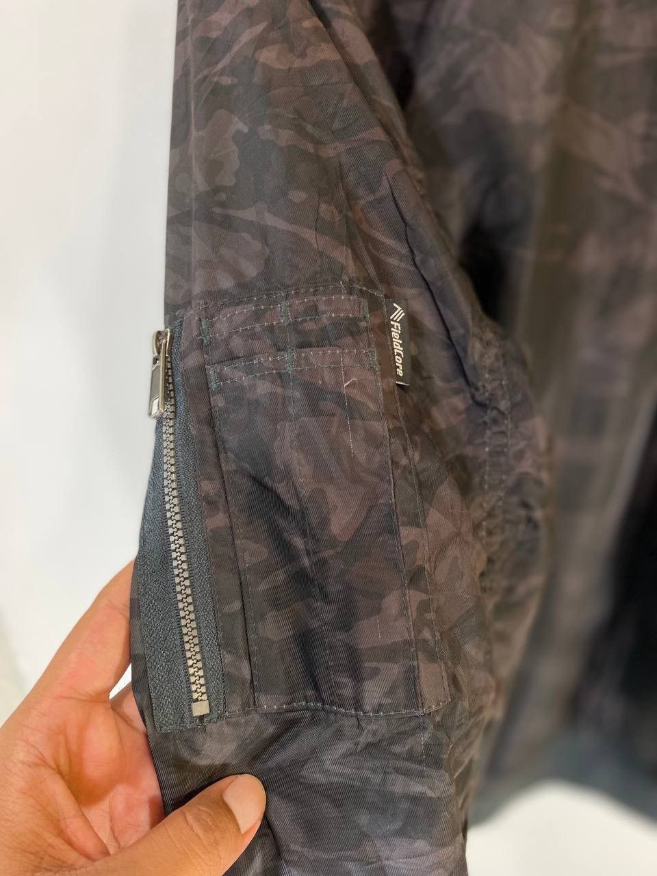 Japanese Brand Field Core Japanese Brands Camo Design Bomber Jacket Size US L / EU 52-54 / 3 - 8 Thumbnail