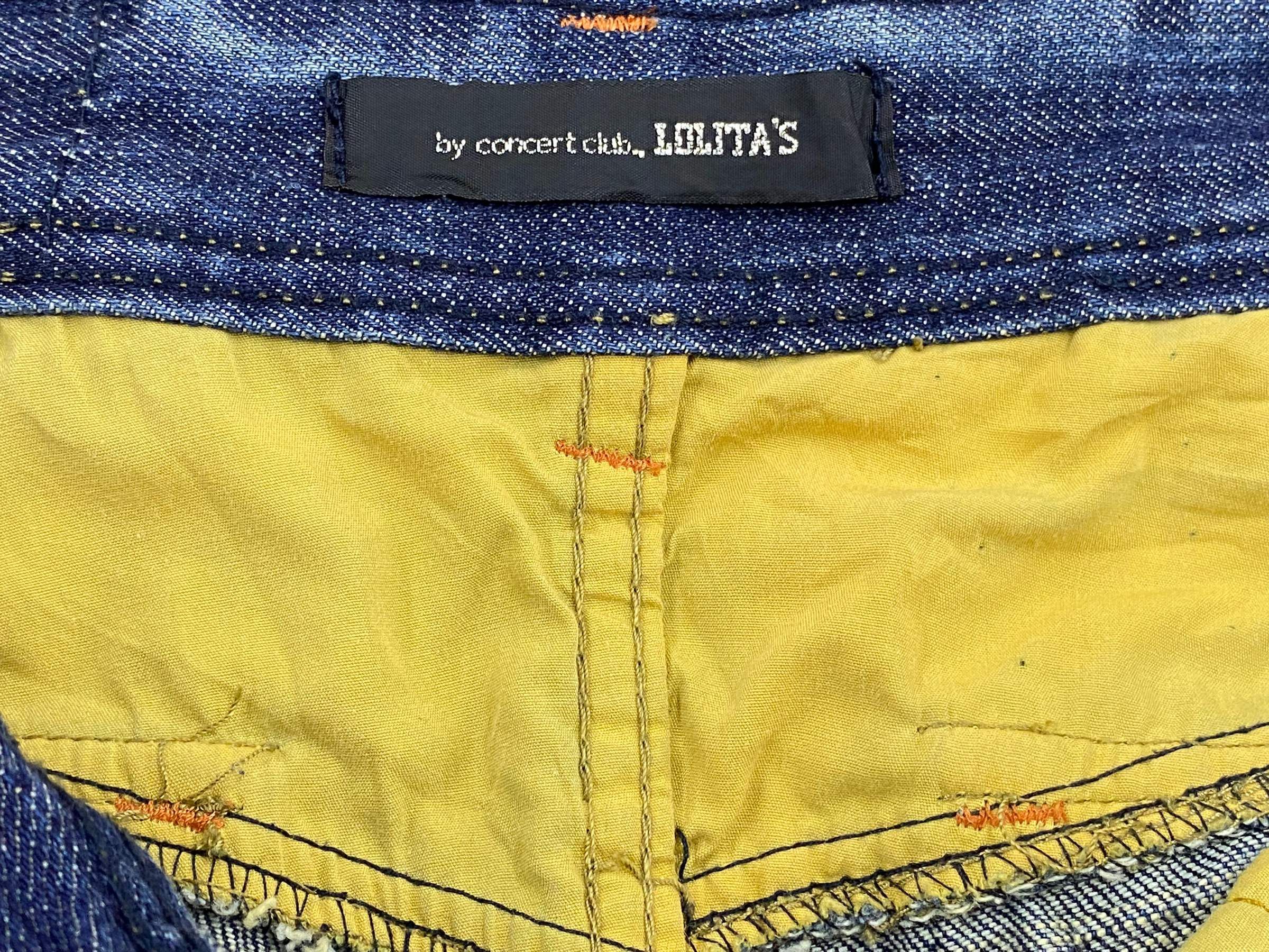 Japanese Brand apanese Lolita Bootcut Jeans Embellished Denim Flare Y2K Size 28" / US 6 / IT 42 - 14 Thumbnail