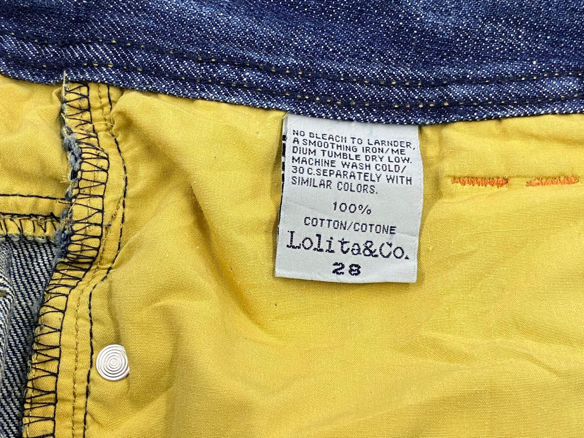 Japanese Brand apanese Lolita Bootcut Jeans Embellished Denim Flare Y2K Size 28" / US 6 / IT 42 - 13 Thumbnail