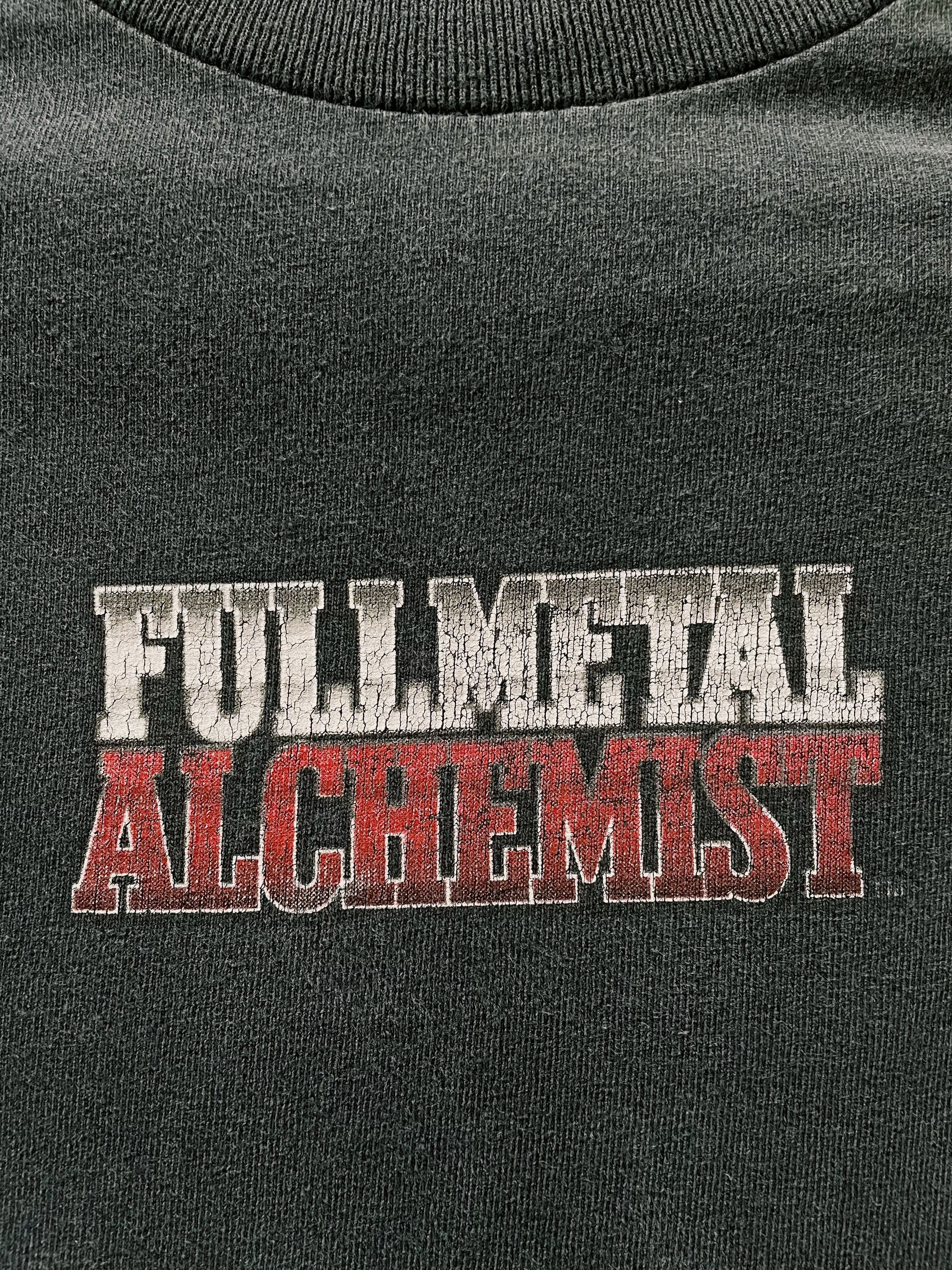 Anime Vintage Y2K 2005 FMA Full Metal Alchemist FMA T-shirt Black Size US M / EU 48-50 / 2 - 5 Thumbnail