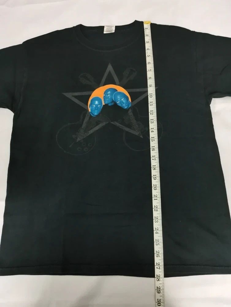 Band Tees Vintage Blue Man Group Megastar World Tour Tee Size US L / EU 52-54 / 3 - 4 Thumbnail