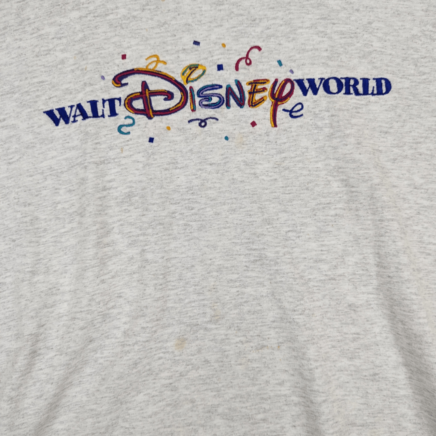 Disney × Vintage 90's WALT DISNEY WALT Spell Out T-Shirt Single Stitches Size US M / EU 48-50 / 2 - 7 Thumbnail