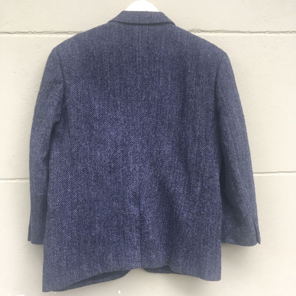 Designer × Harris Tweed Sun Faded HARRIS TWEED Wool Blazer Coat Size US M / EU 48-50 / 2 - 2 Thumbnail