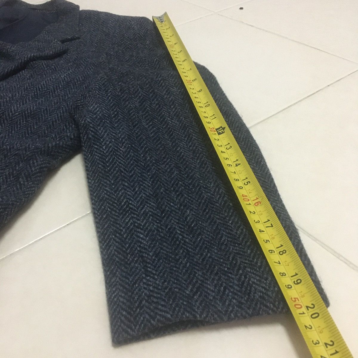 Designer × Harris Tweed Sun Faded HARRIS TWEED Wool Blazer Coat Size US M / EU 48-50 / 2 - 13 Thumbnail