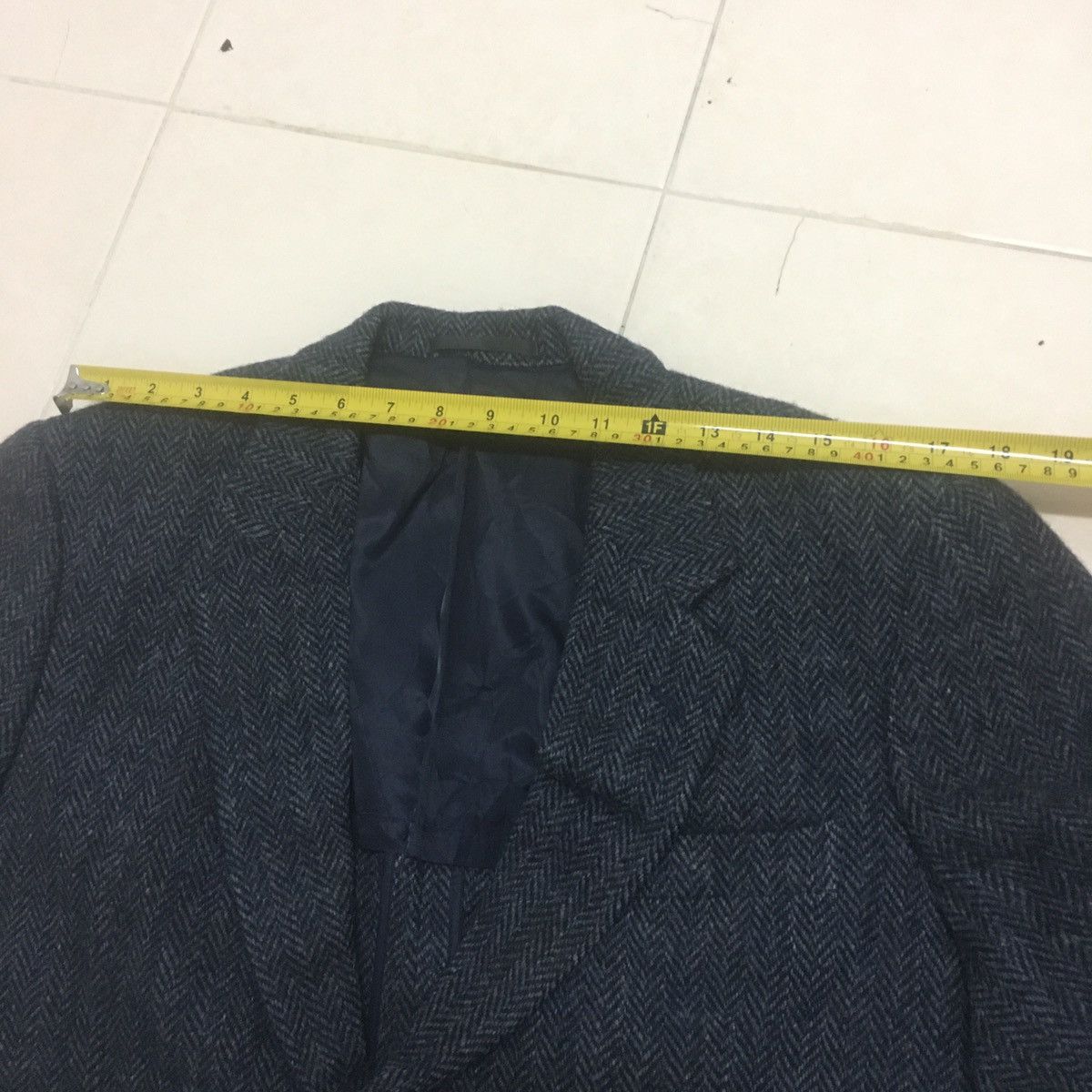 Designer × Harris Tweed Sun Faded HARRIS TWEED Wool Blazer Coat Size US M / EU 48-50 / 2 - 14 Thumbnail