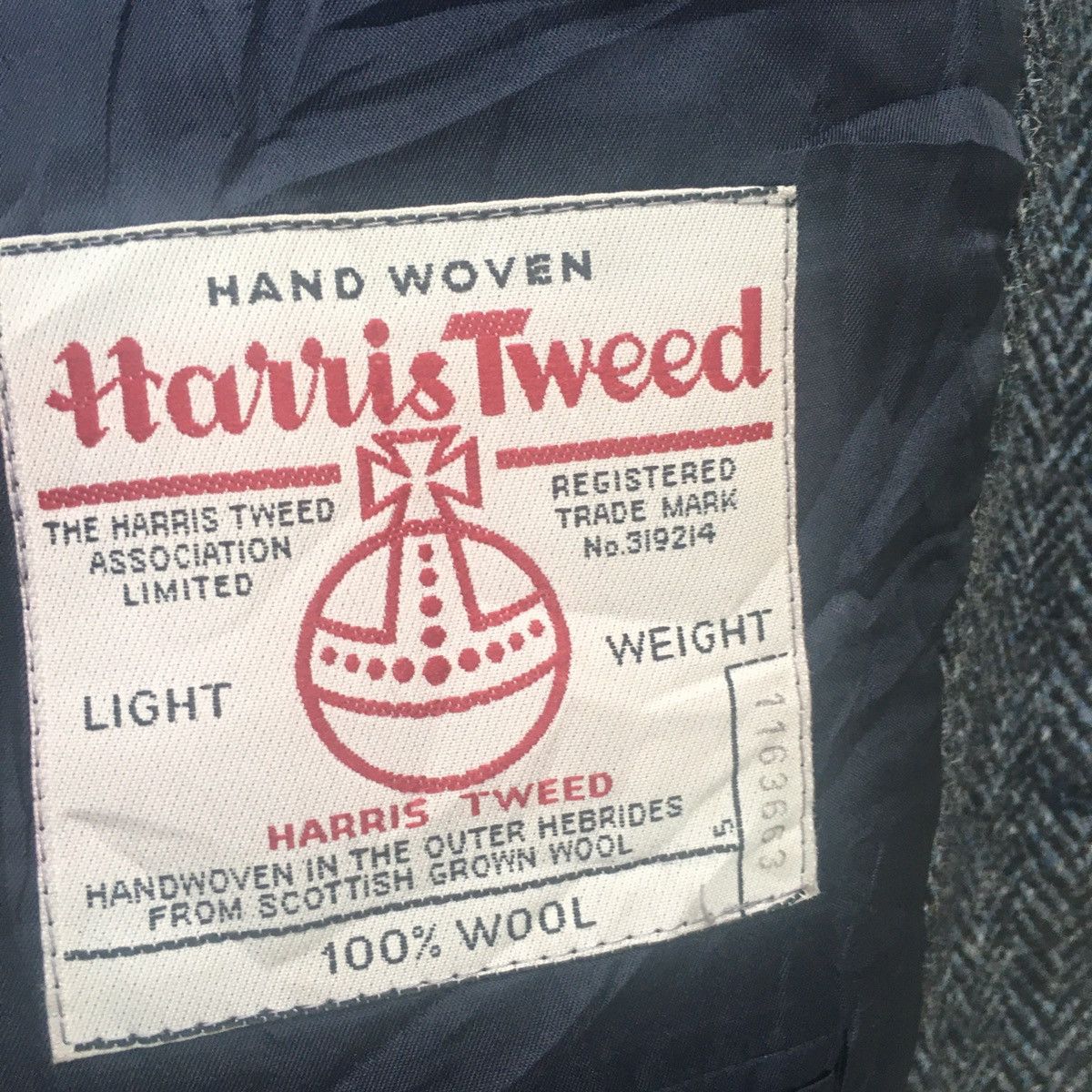 Designer × Harris Tweed Sun Faded HARRIS TWEED Wool Blazer Coat Size US M / EU 48-50 / 2 - 12 Thumbnail