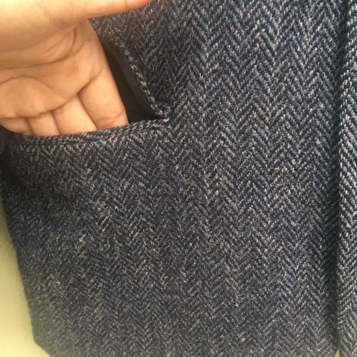 Designer × Harris Tweed Sun Faded HARRIS TWEED Wool Blazer Coat Size US M / EU 48-50 / 2 - 4 Thumbnail