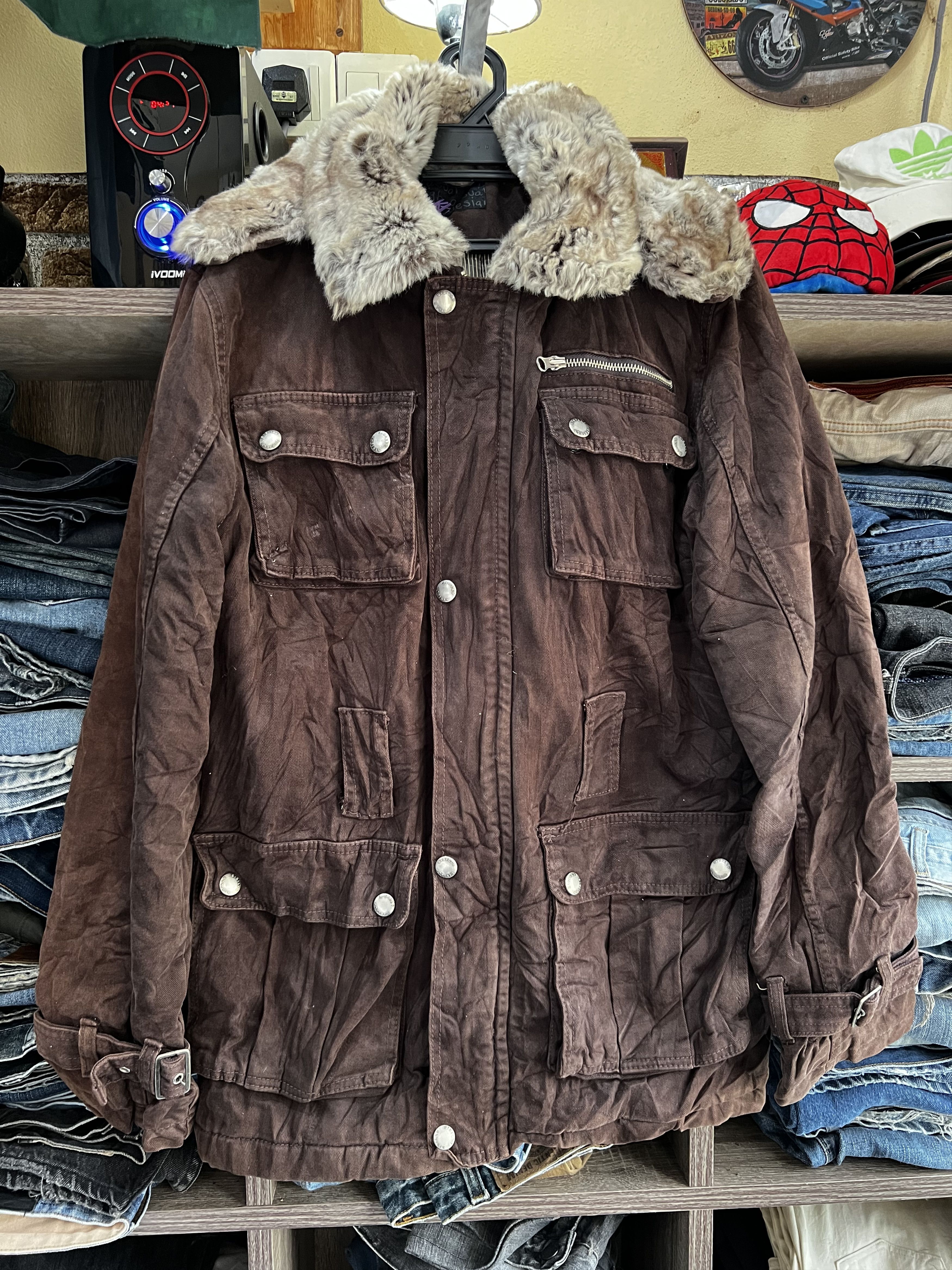 Japanese Brand 🔥Vintage Sisilly Sherpa Jackets Size US M / EU 48-50 / 2 - 1 Thumbnail