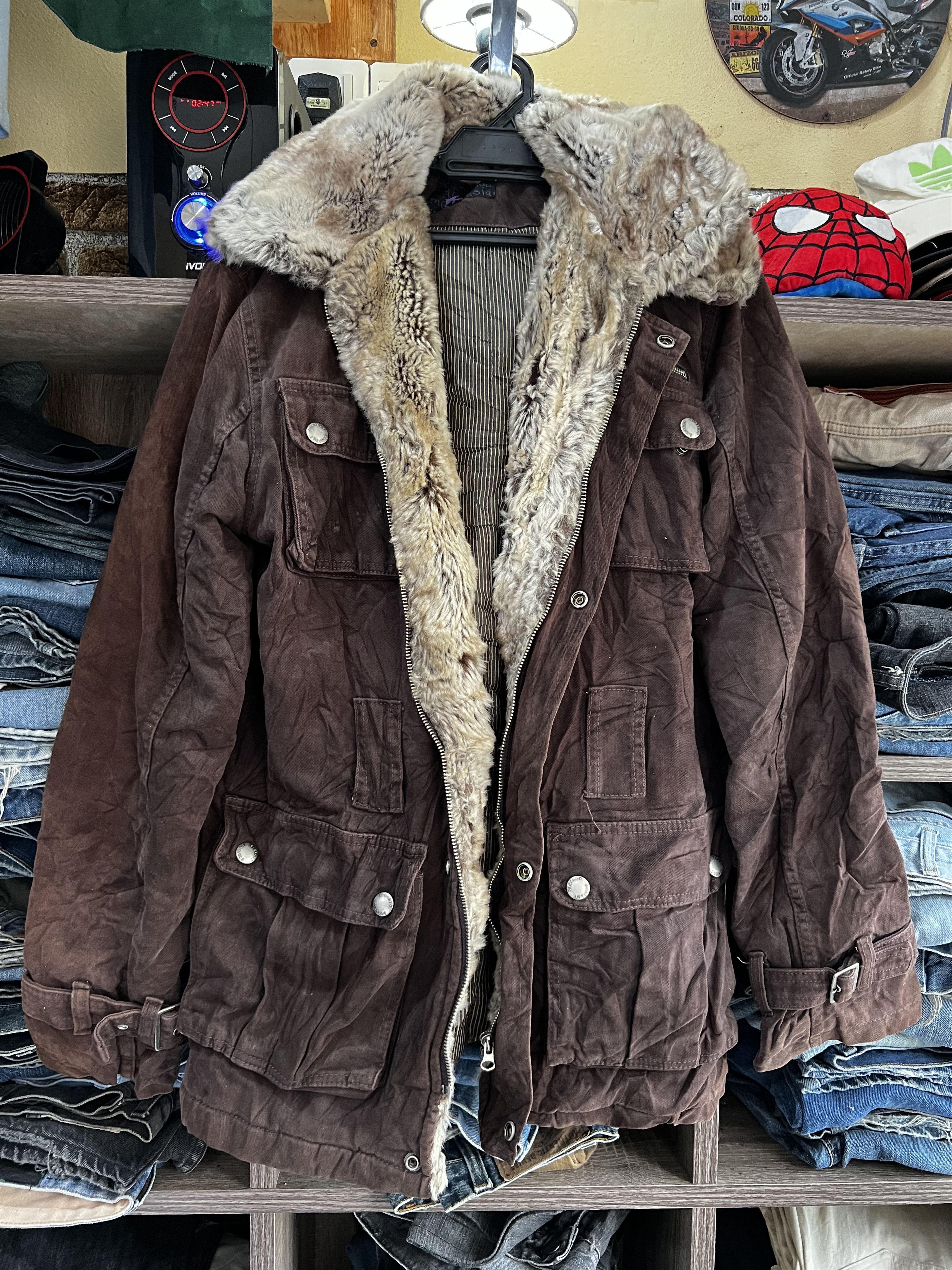 Japanese Brand 🔥Vintage Sisilly Sherpa Jackets Size US M / EU 48-50 / 2 - 2 Thumbnail