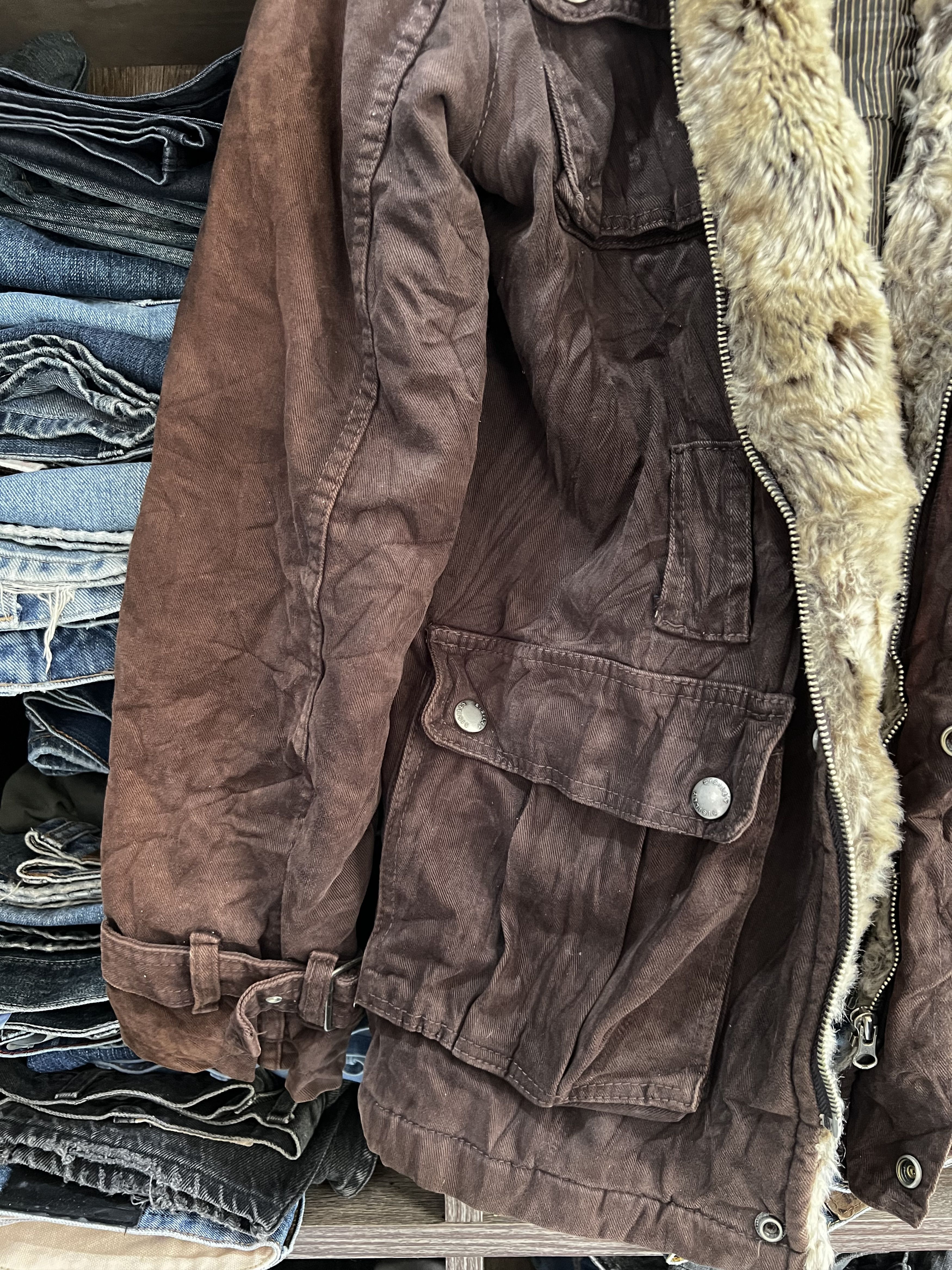 Japanese Brand 🔥Vintage Sisilly Sherpa Jackets Size US M / EU 48-50 / 2 - 6 Thumbnail