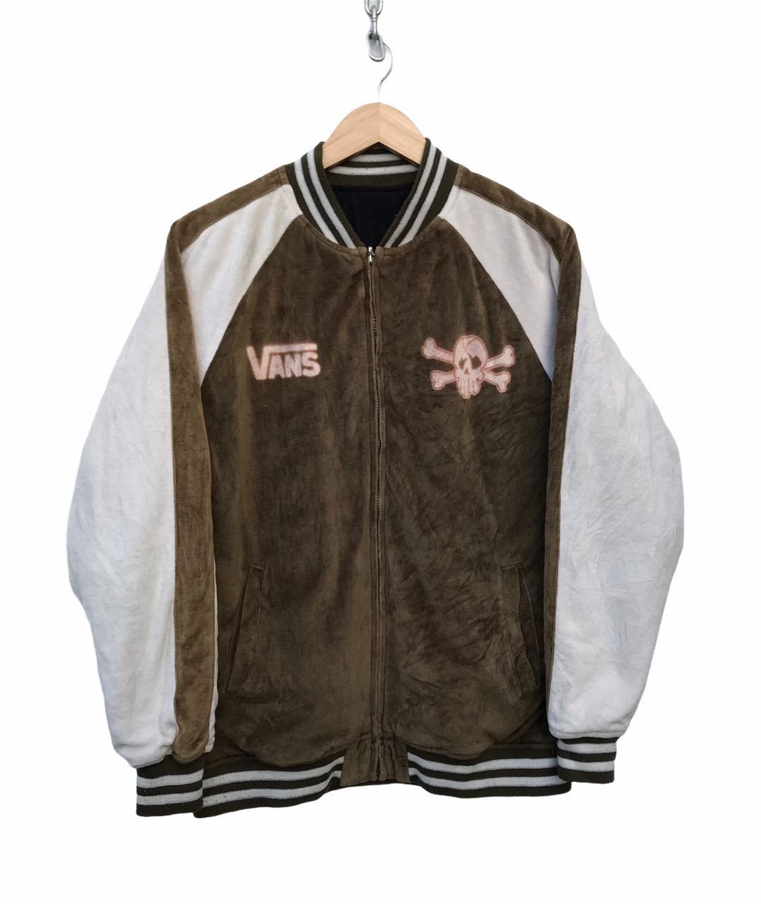 Vans Vans Reversible Velvet Skull Jacket Vans Skate Streetwear Size US M / EU 48-50 / 2 - 1 Thumbnail