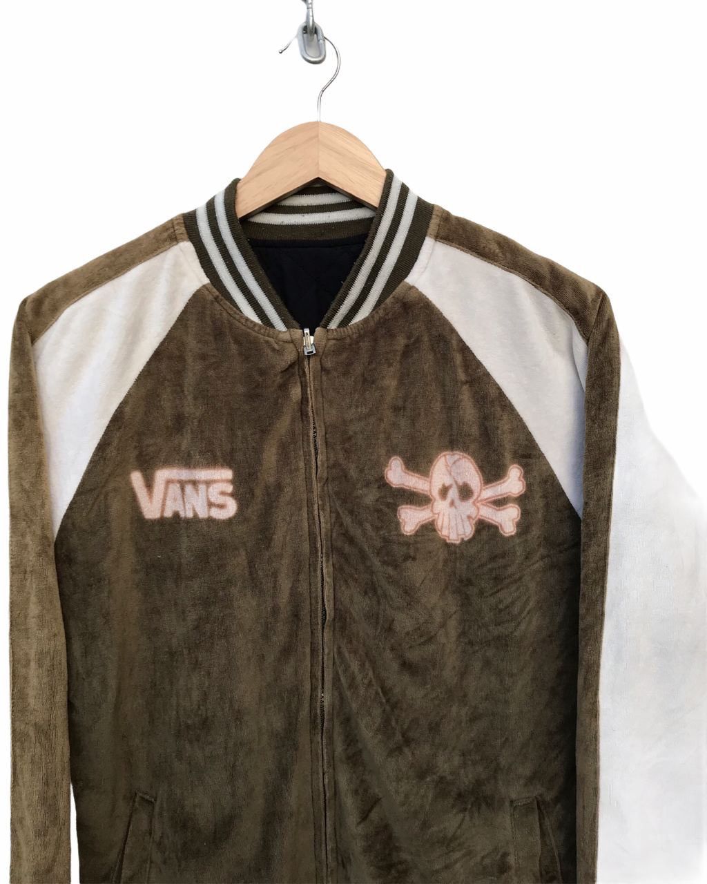 Vans Vans Reversible Velvet Skull Jacket Vans Skate Streetwear Size US M / EU 48-50 / 2 - 2 Thumbnail