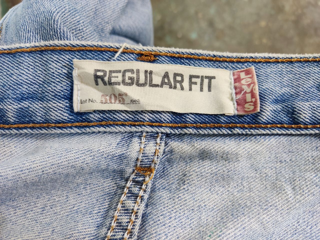 Levi's vintage levis 505 regular fit denim Size US 38 / EU 54 - 6 Thumbnail
