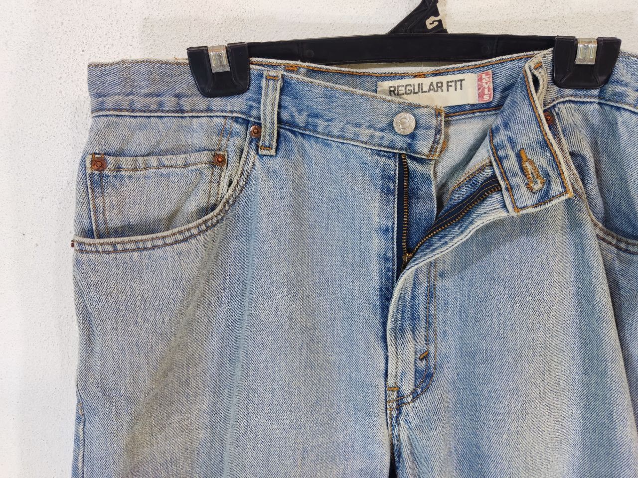 Levi's vintage levis 505 regular fit denim Size US 38 / EU 54 - 8 Thumbnail