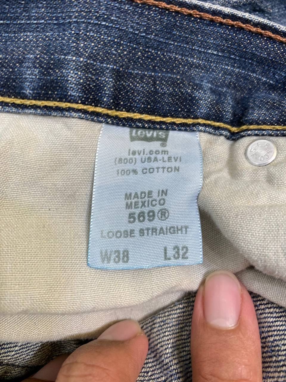 Levi's vintage levis 569 loose straight distressed Size US 40 / EU 56 - 12 Thumbnail