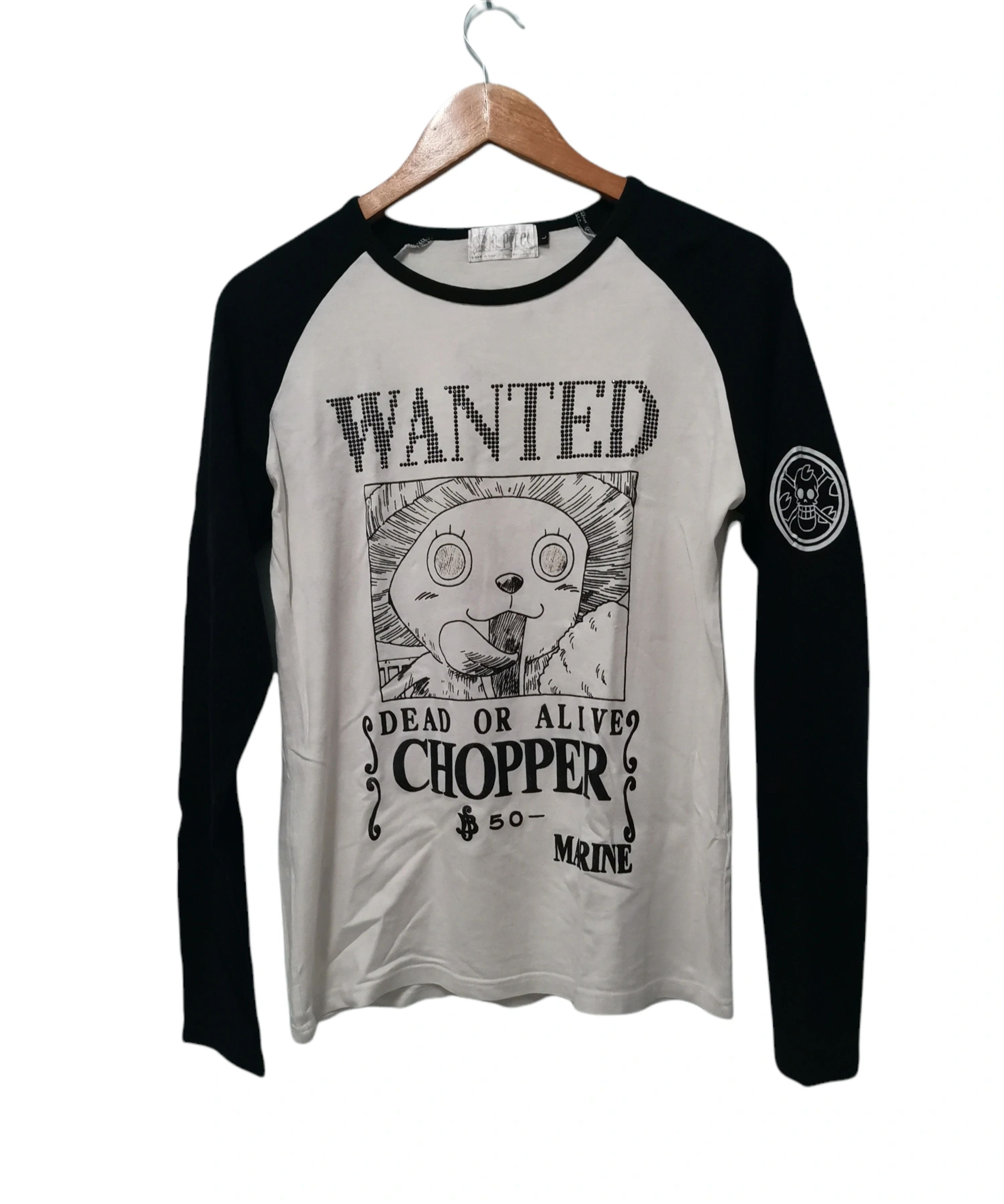 Anime Vintage One Piece Tony Chopper Japan Anime Long Sleeve Size US M / EU 48-50 / 2 - 1 Thumbnail