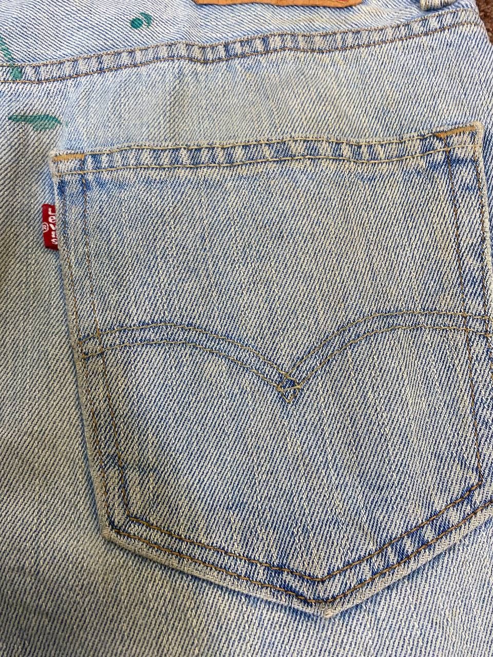 Levi's levis 550 relaxed fit distressed denim Size US 34 / EU 50 - 6 Thumbnail