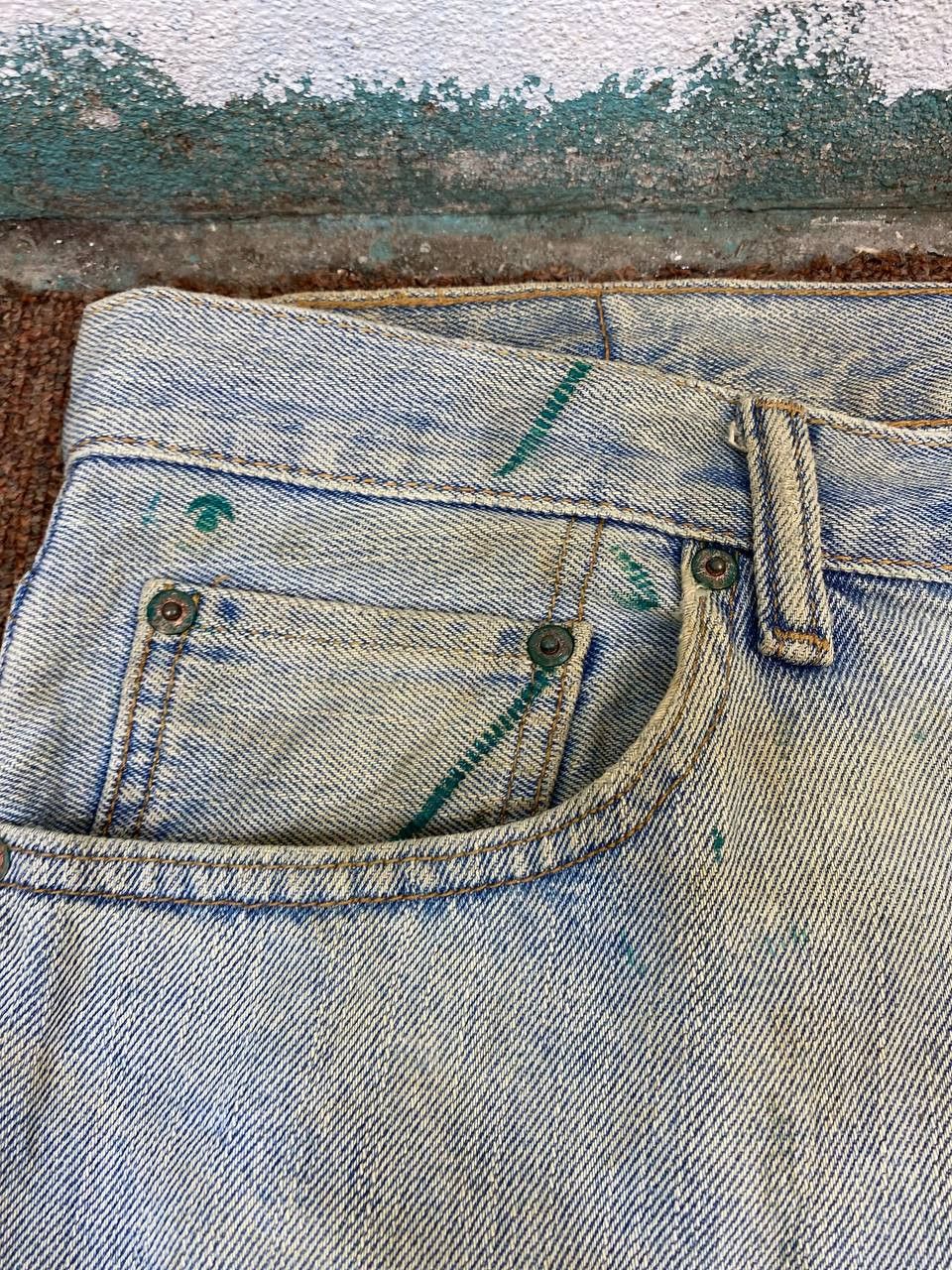 Levi's levis 550 relaxed fit distressed denim Size US 34 / EU 50 - 10 Thumbnail