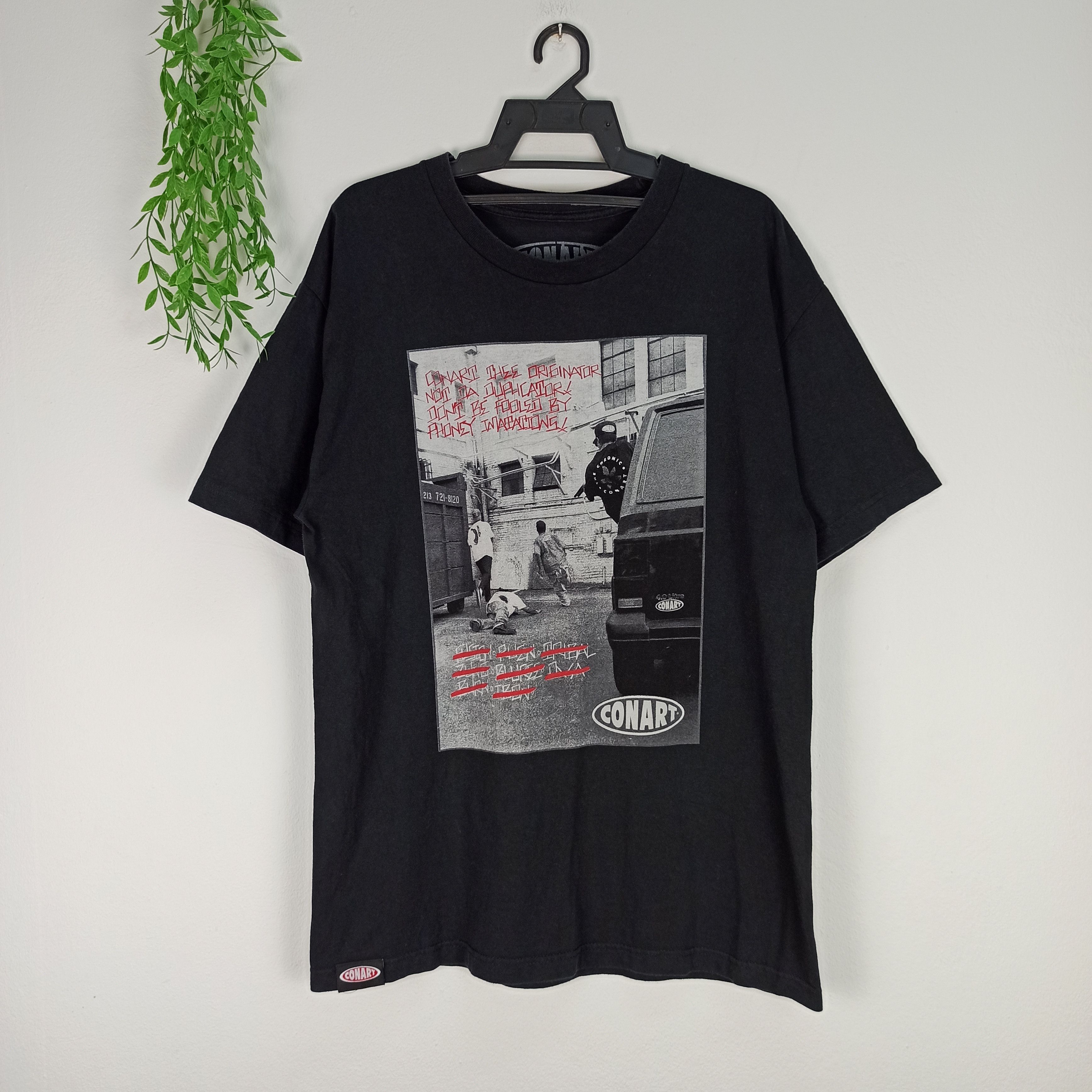 Rap Tees Rare🔥 Conart Hip hop Notorious Big Tshirt Size US L / EU 52-54 / 3 - 1 Thumbnail