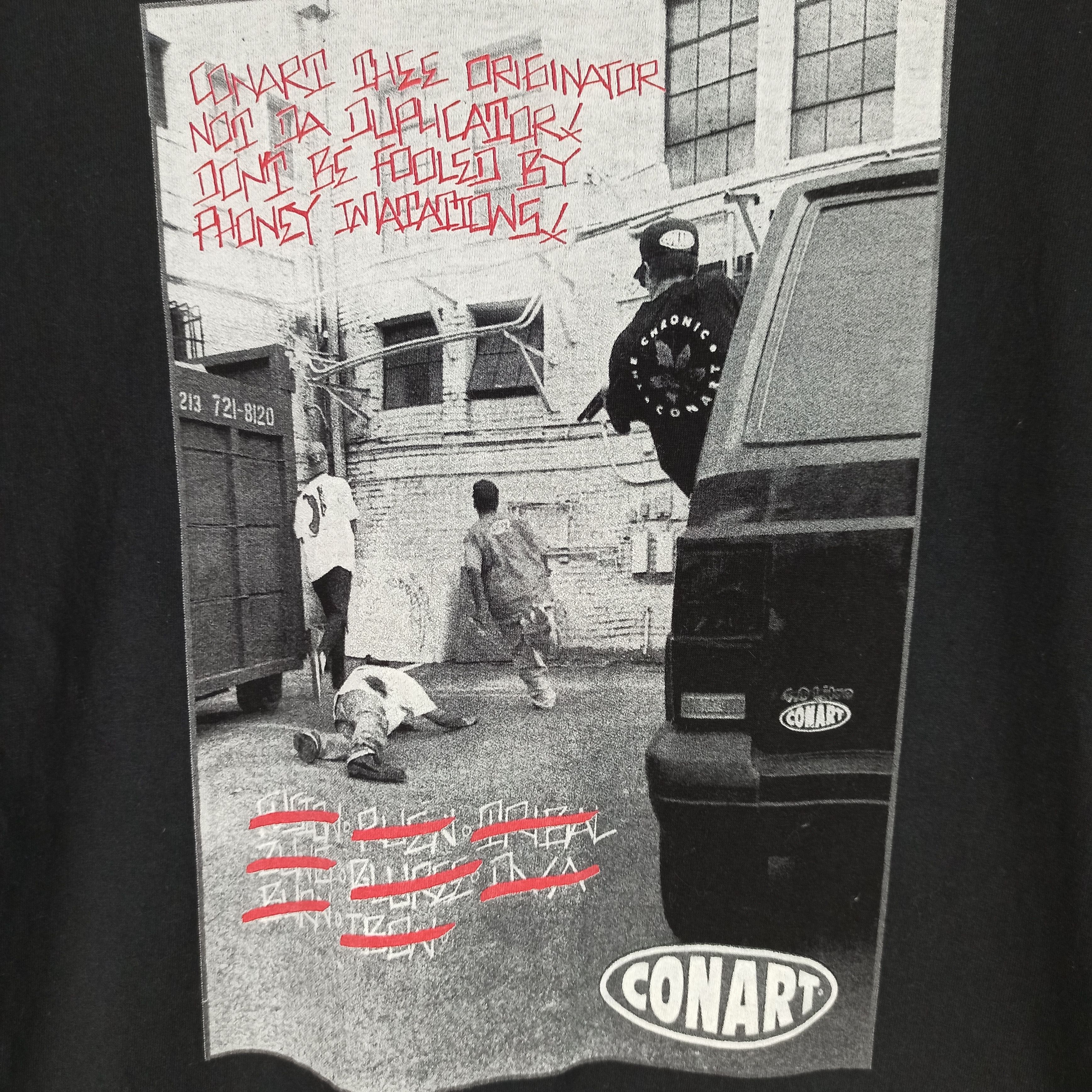 Rap Tees Rare🔥 Conart Hip hop Notorious Big Tshirt Size US L / EU 52-54 / 3 - 2 Thumbnail