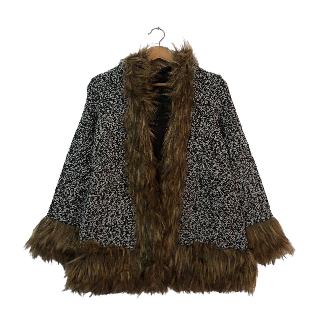 Japanese Brand VINTAGE MINK FUR JACKET JAPAN MADE INSPIRED ISSEY MIYAKE Size US M / EU 48-50 / 2 - 1 Thumbnail