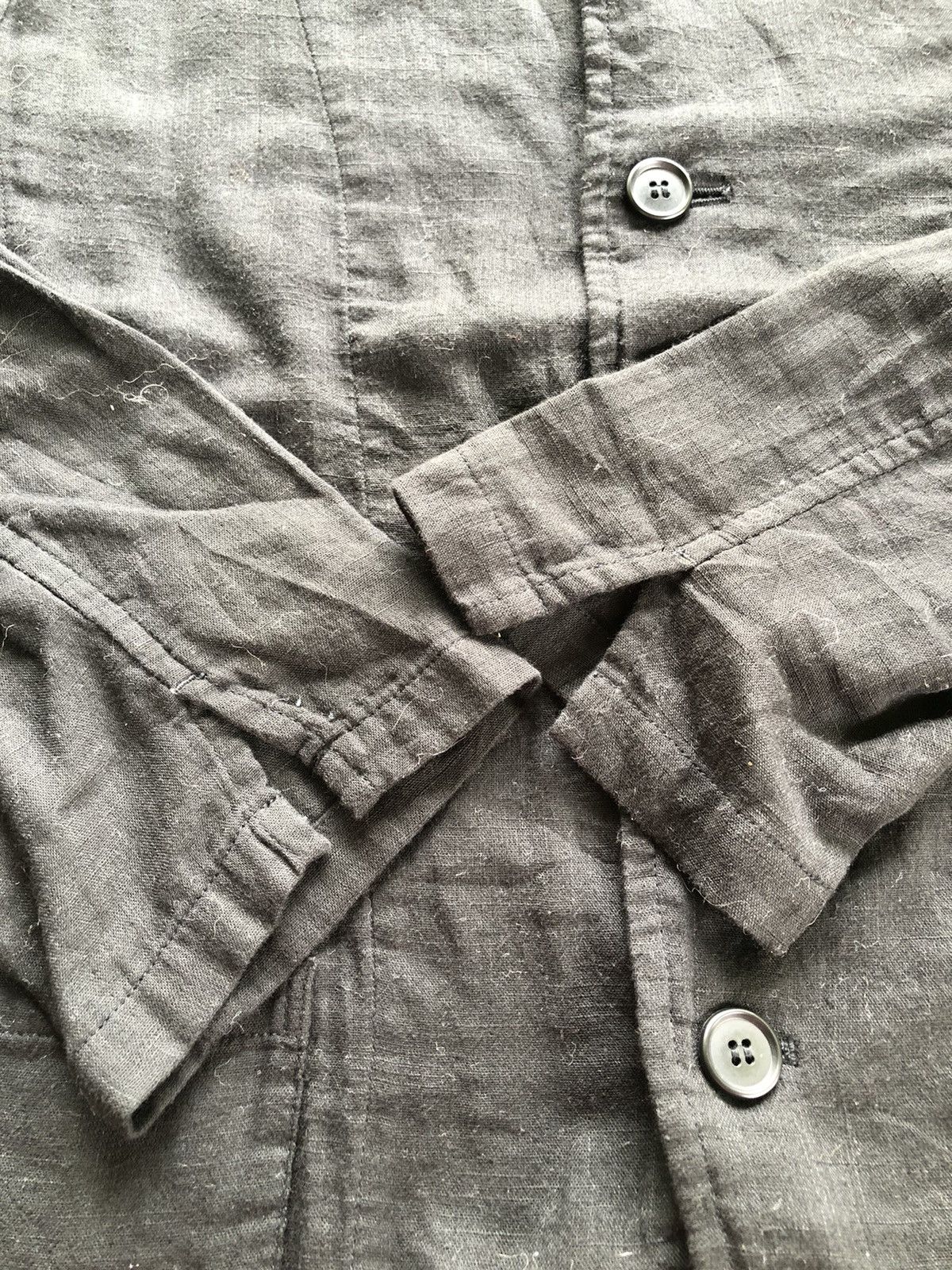 Designer × Issey Miyake × Japanese Brand 1 Mile Plantation Button Up pocket Long sleeve Size M / US 6-8 / IT 42-44 - 7 Thumbnail