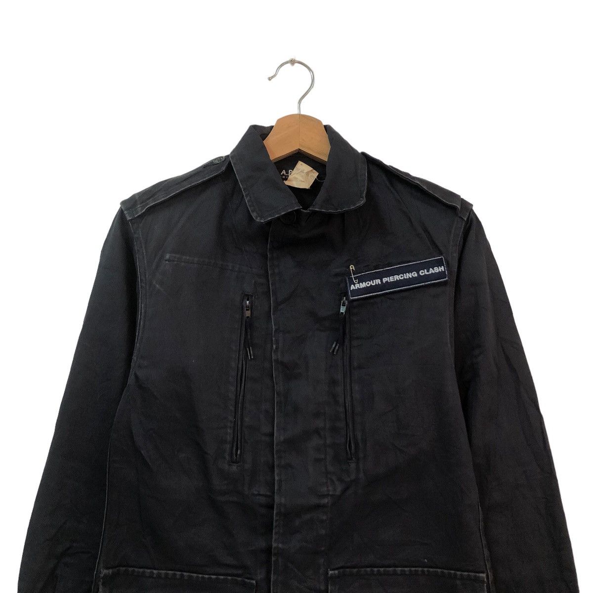 Designer VINTAGE HIKORY CHORE JACKET APC ISSEY MIYAKE STYLE Size US S / EU 44-46 / 1 - 2 Thumbnail