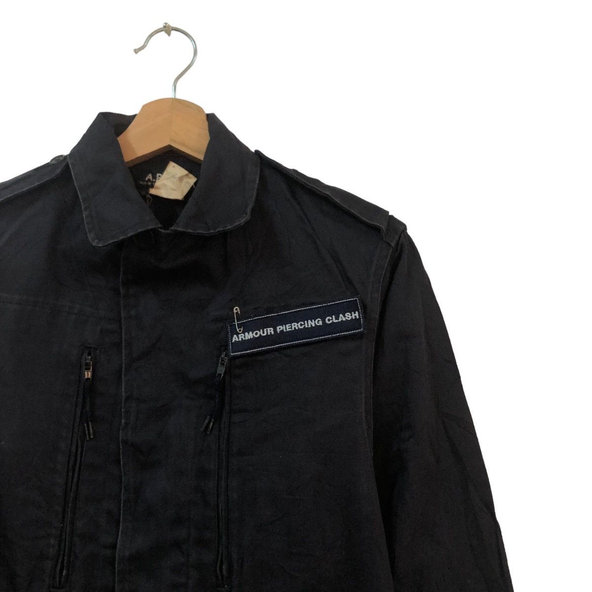 Designer VINTAGE HIKORY CHORE JACKET APC ISSEY MIYAKE STYLE Size US S / EU 44-46 / 1 - 7 Thumbnail