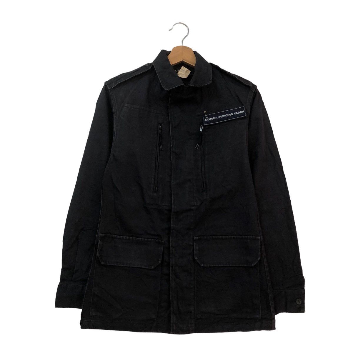 Designer VINTAGE HIKORY CHORE JACKET APC ISSEY MIYAKE STYLE Size US S / EU 44-46 / 1 - 1 Thumbnail
