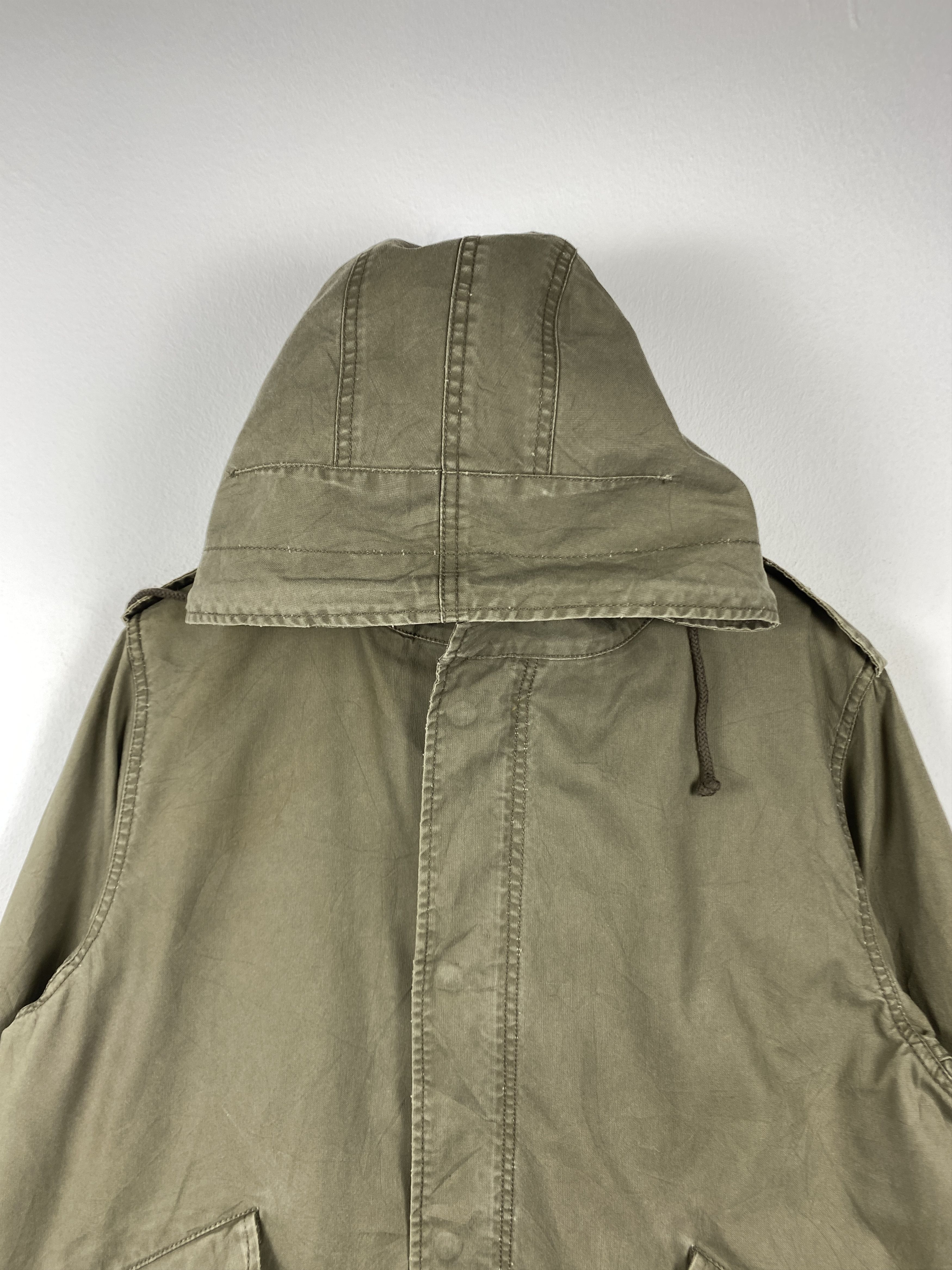 Chevignon Vintage Chevignon Hoodie Parkas With Fish Tail Jacket J1310 Size US M / EU 48-50 / 2 - 2 Thumbnail