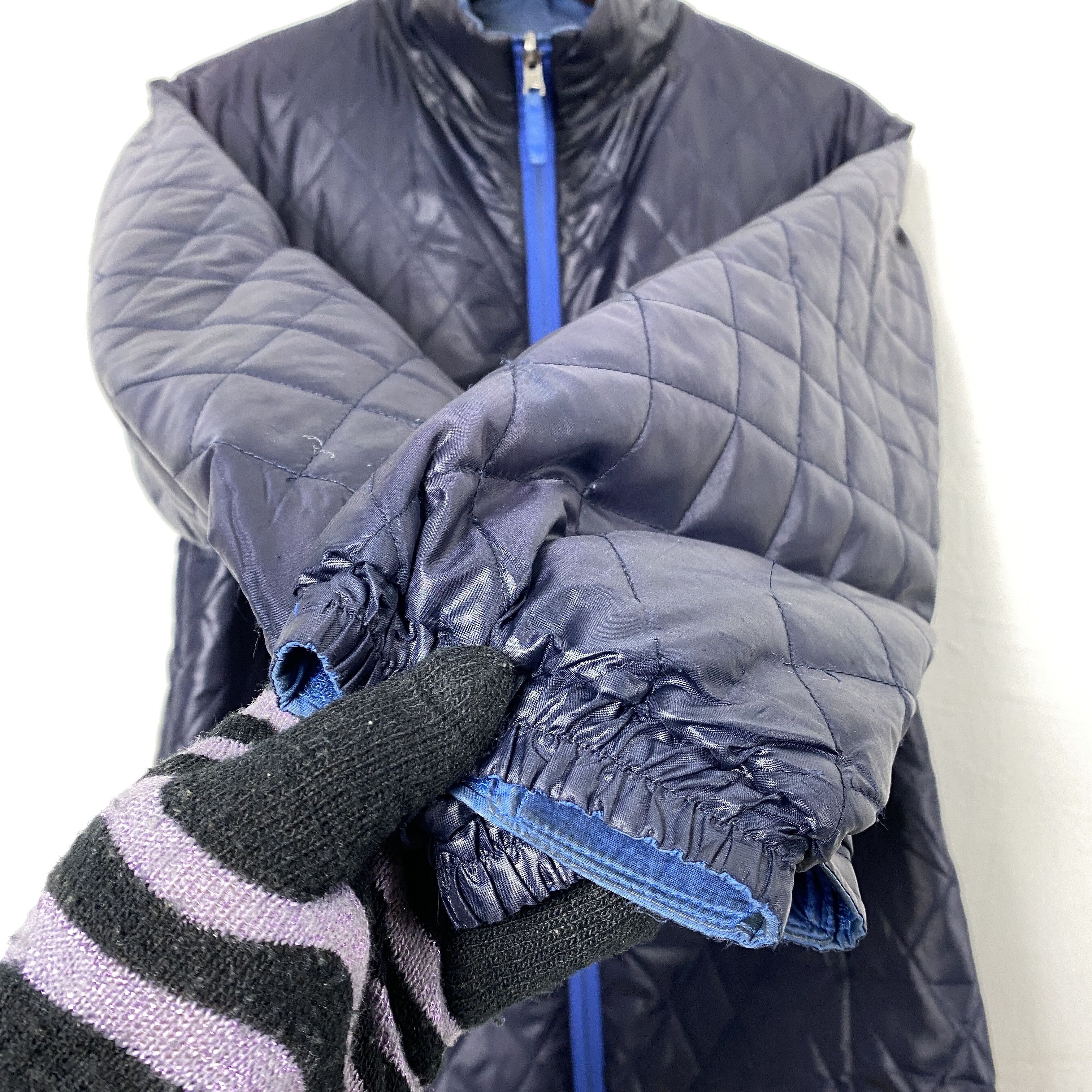 Japanese Brand Vintage Uniqlo Reversible Quilted Jacket Size US M / EU 48-50 / 2 - 8 Thumbnail