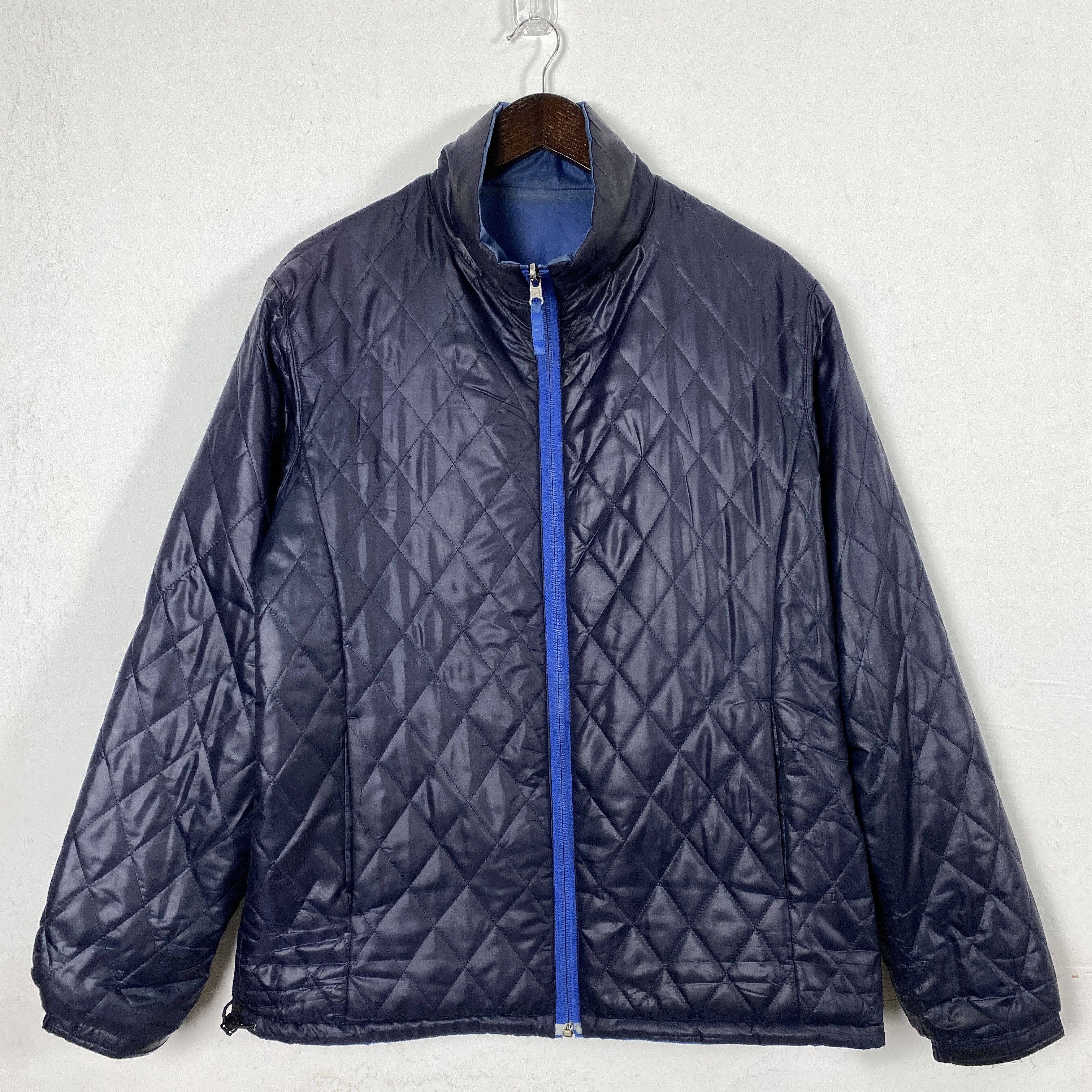 Japanese Brand Vintage Uniqlo Reversible Quilted Jacket Size US M / EU 48-50 / 2 - 1 Thumbnail
