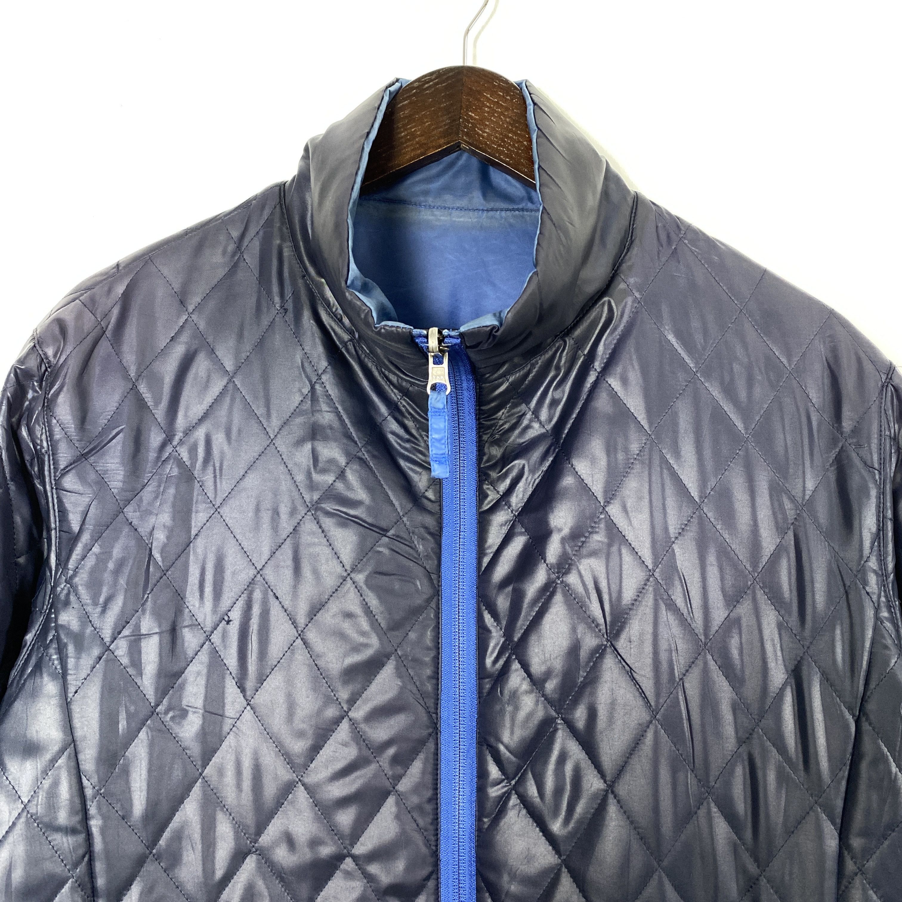Japanese Brand Vintage Uniqlo Reversible Quilted Jacket Size US M / EU 48-50 / 2 - 3 Thumbnail
