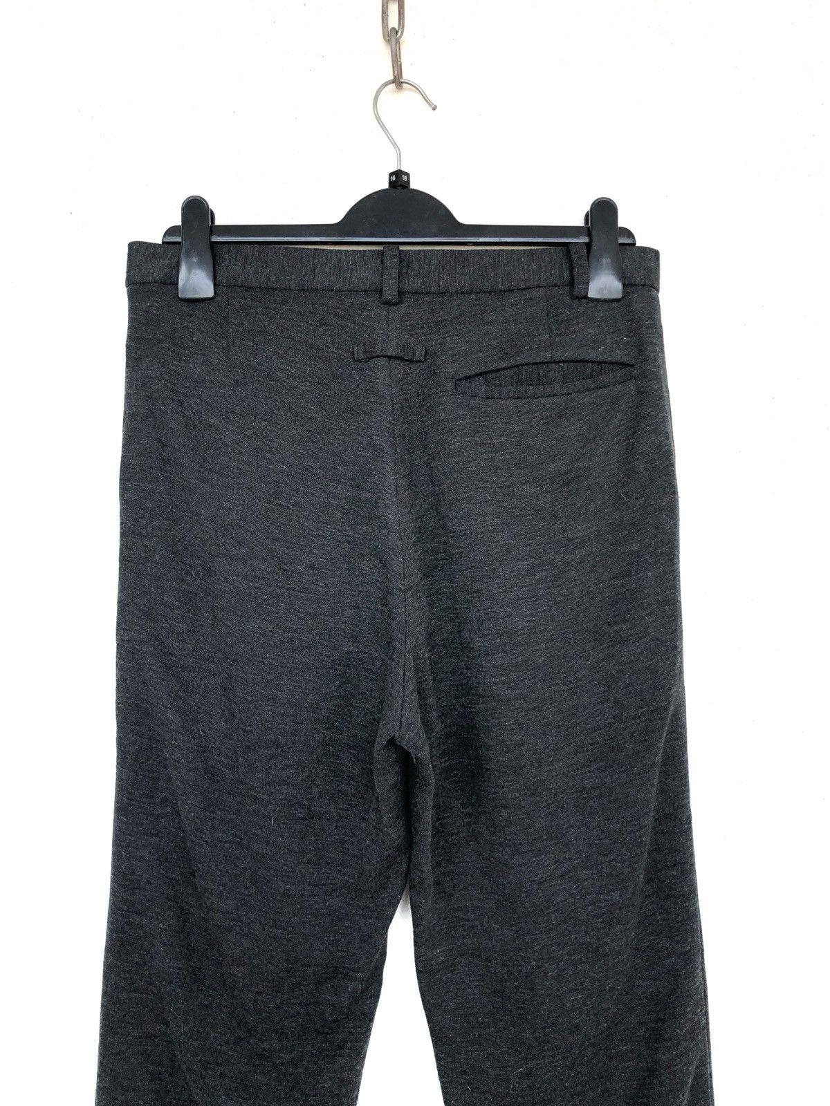 Gaultier Homme Objet OG Jean Paul Gaultier Acrylic Hair Wool Grey Pant Size US 31 - 6 Thumbnail