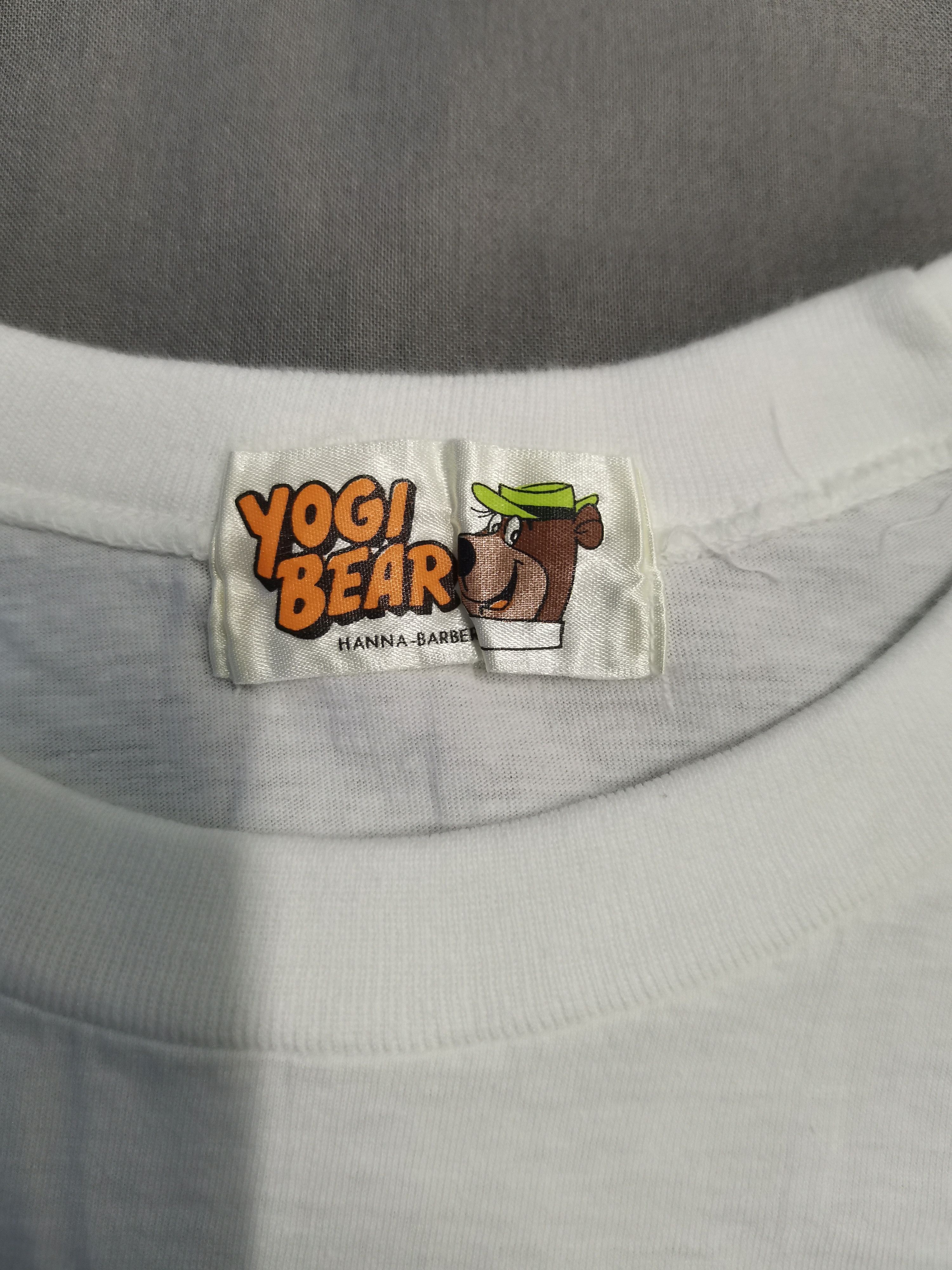 Cartoon Network Vintage Yogi Bear Hanna Barbera Cartoons Tee Stitches Size US XS / EU 42 / 0 - 2 Thumbnail