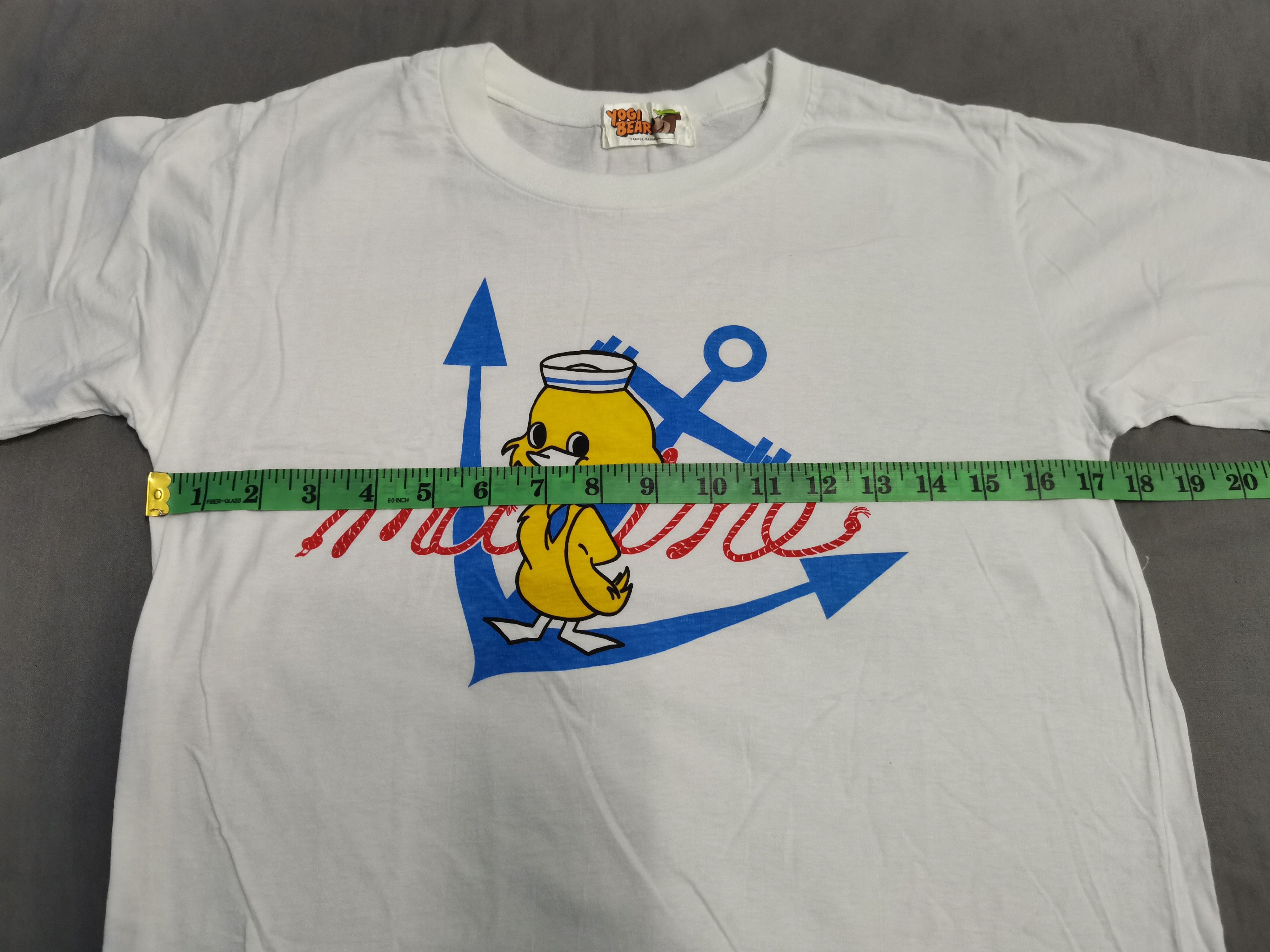 Cartoon Network Vintage Yogi Bear Hanna Barbera Cartoons Tee Stitches Size US XS / EU 42 / 0 - 4 Thumbnail