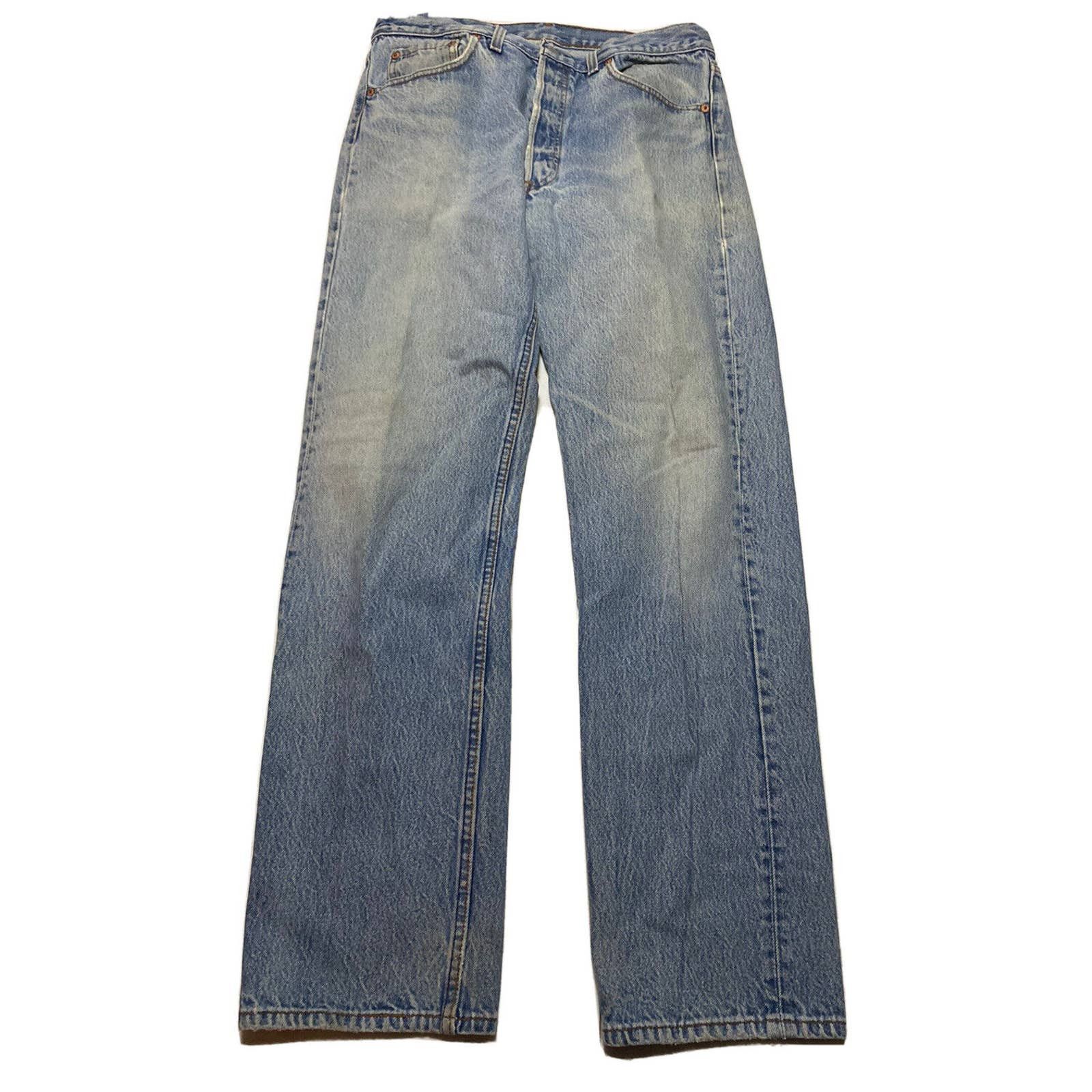 Levi's Vintage Levi's 501xx Button Fly Jeans Actual Size 32x32 N1 Size US 32 / EU 48 - 1 Preview