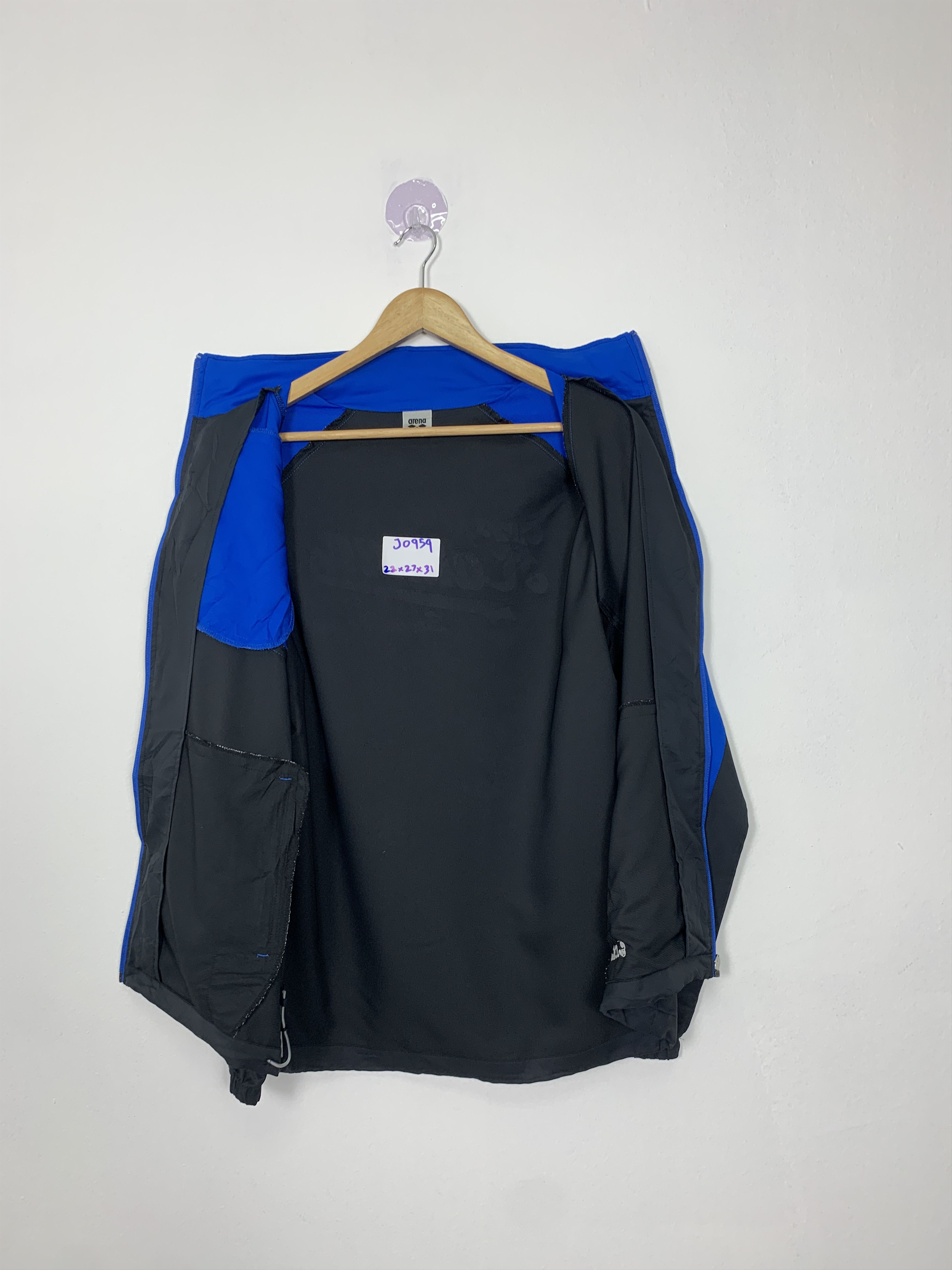 Japanese Brand Vintage ARENA Zip Up Windbreaker jacket Size US S / EU 44-46 / 1 - 8 Thumbnail