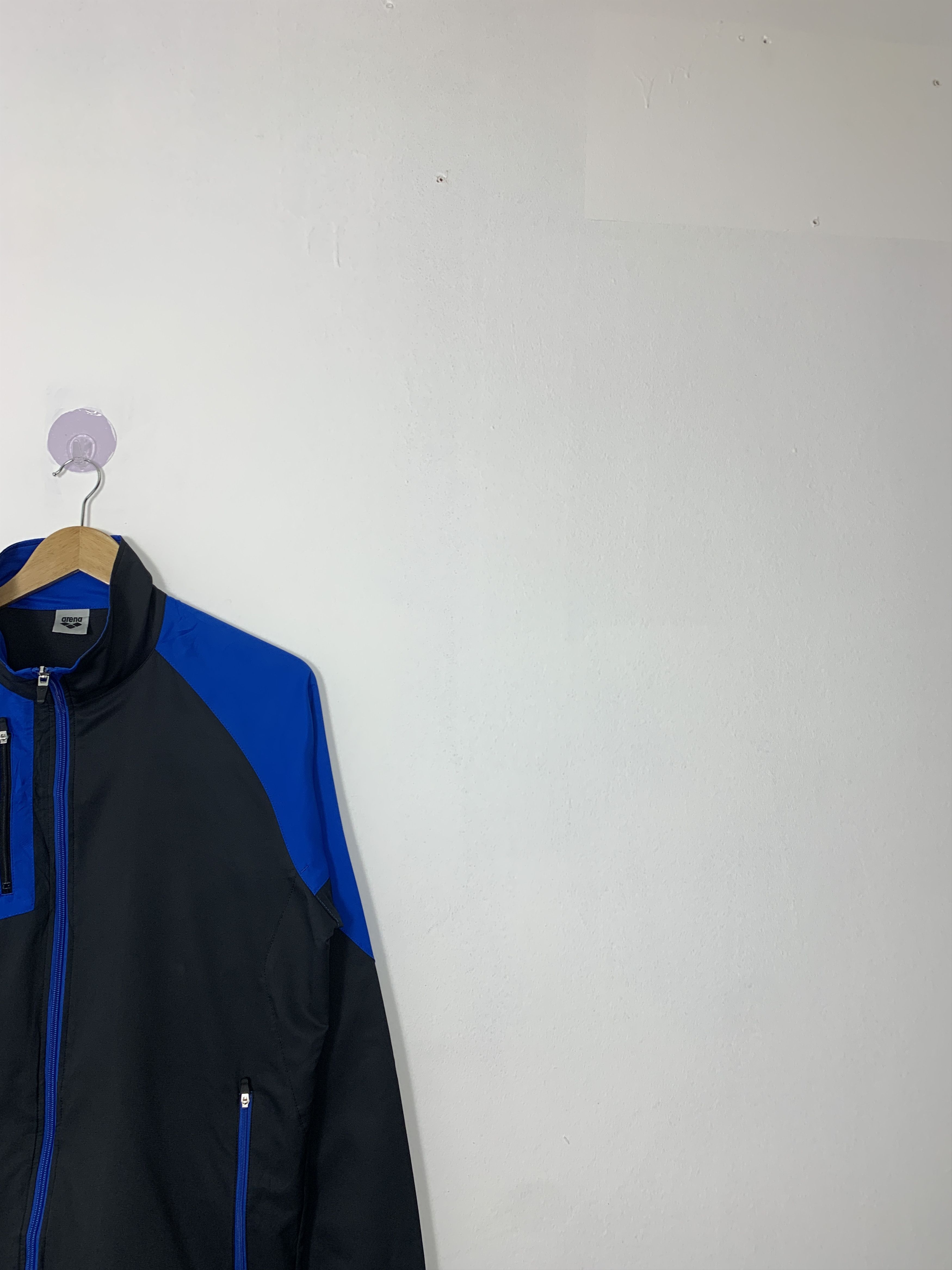 Japanese Brand Vintage ARENA Zip Up Windbreaker jacket Size US S / EU 44-46 / 1 - 3 Thumbnail