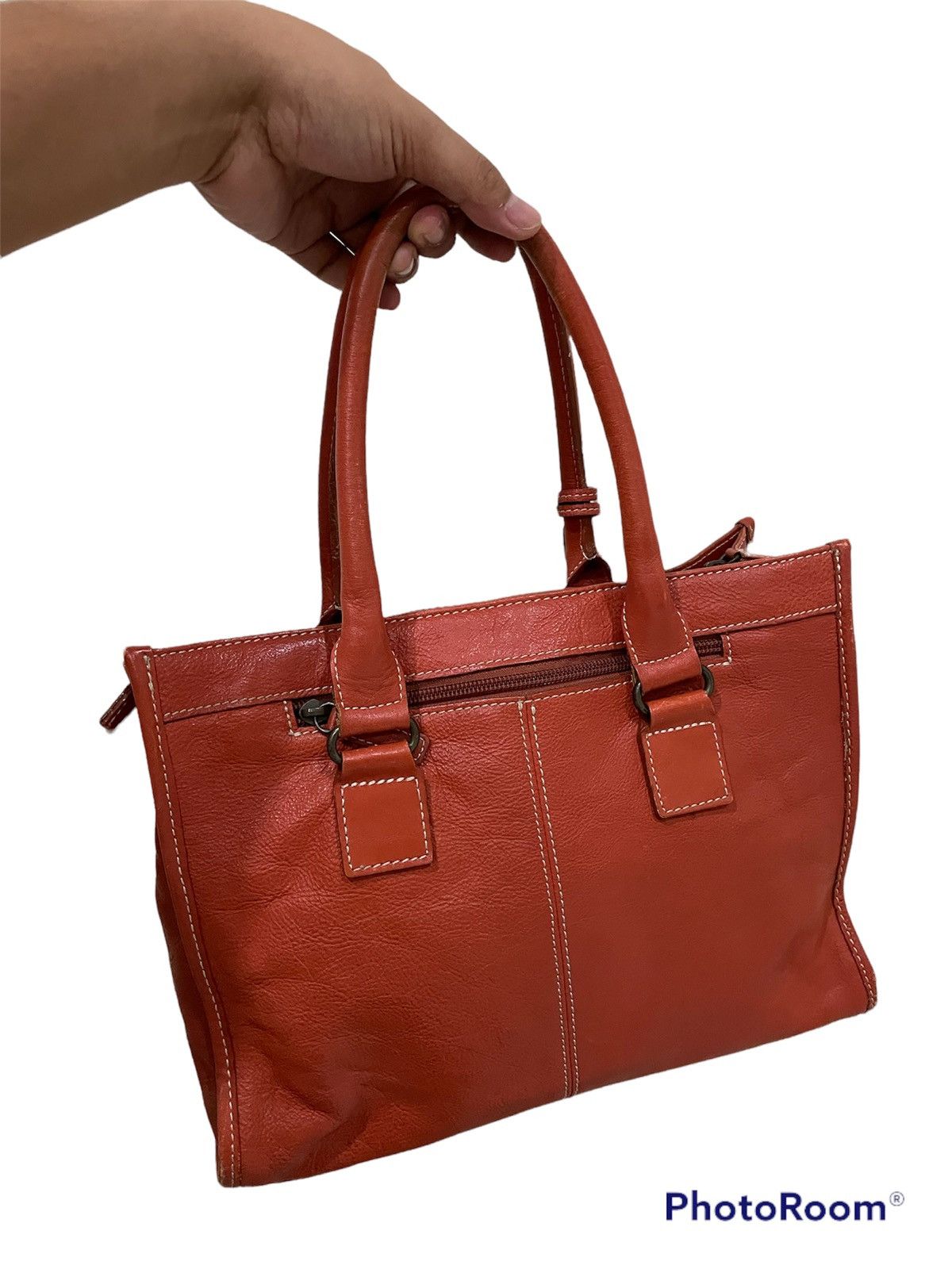 Kansai Yamamoto × Vintage Vintage Leather Hand bag / Tote Bag Kansai Yamamoto Size ONE SIZE - 3 Thumbnail