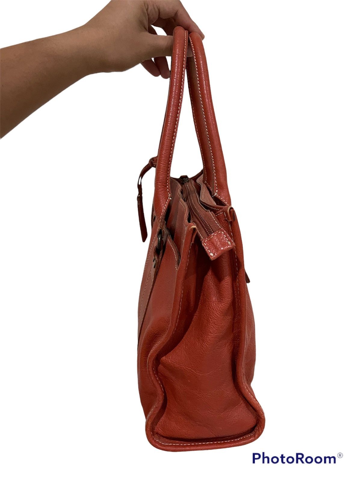 Kansai Yamamoto × Vintage Vintage Leather Hand bag / Tote Bag Kansai Yamamoto Size ONE SIZE - 5 Thumbnail