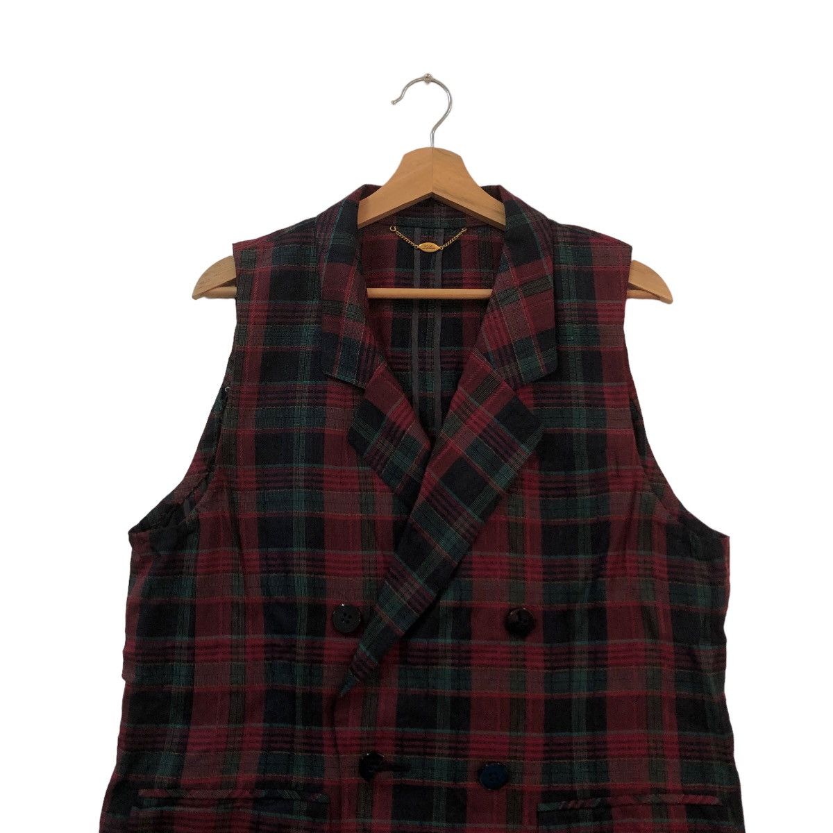Japanese Brand VINTAGE PUNK VEST LEILIAN JAPAN INSPIRED SEXY DYNAMITE Size US M / EU 48-50 / 2 - 2 Thumbnail