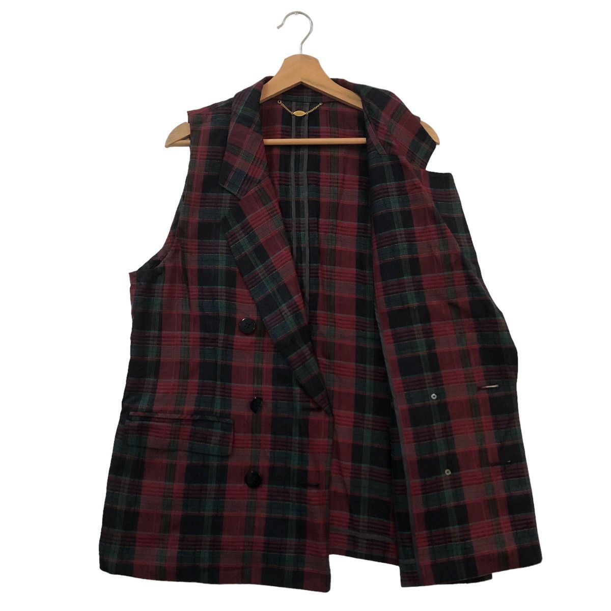 Japanese Brand VINTAGE PUNK VEST LEILIAN JAPAN INSPIRED SEXY DYNAMITE Size US M / EU 48-50 / 2 - 4 Thumbnail